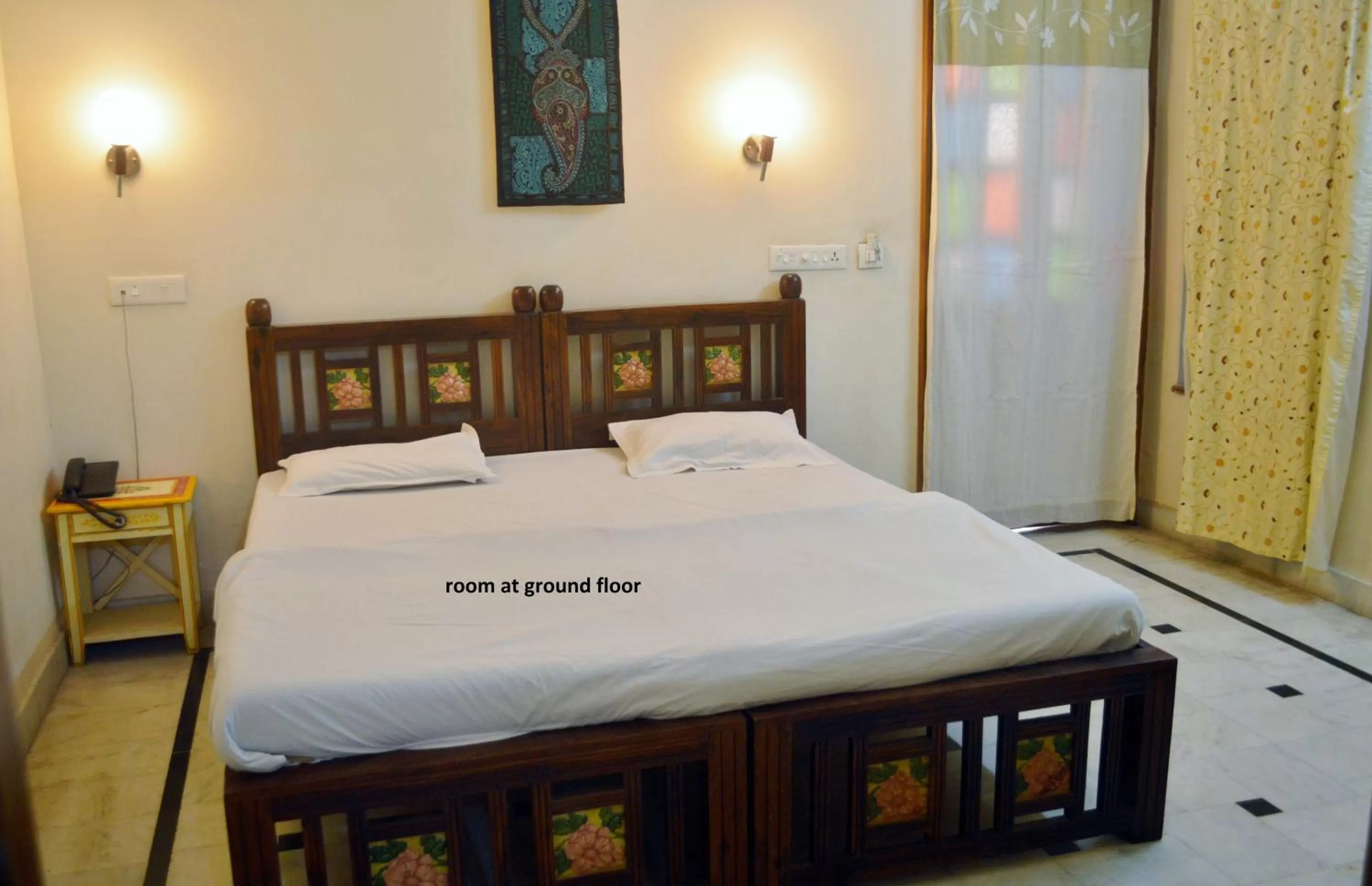 Bed in Rigmor haveli