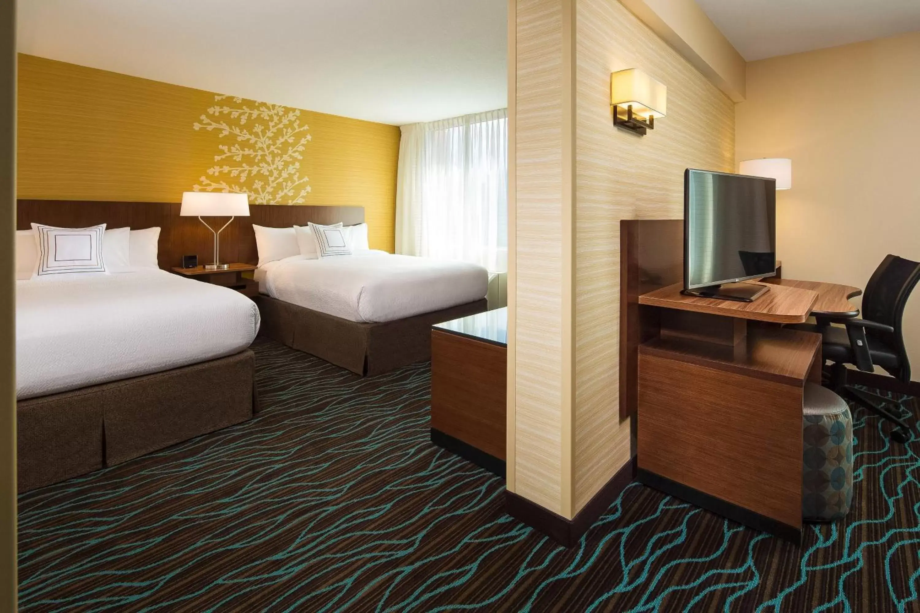 Bedroom, Bed in Fairfield Inn & Suites by Marriott Calgary Downtown