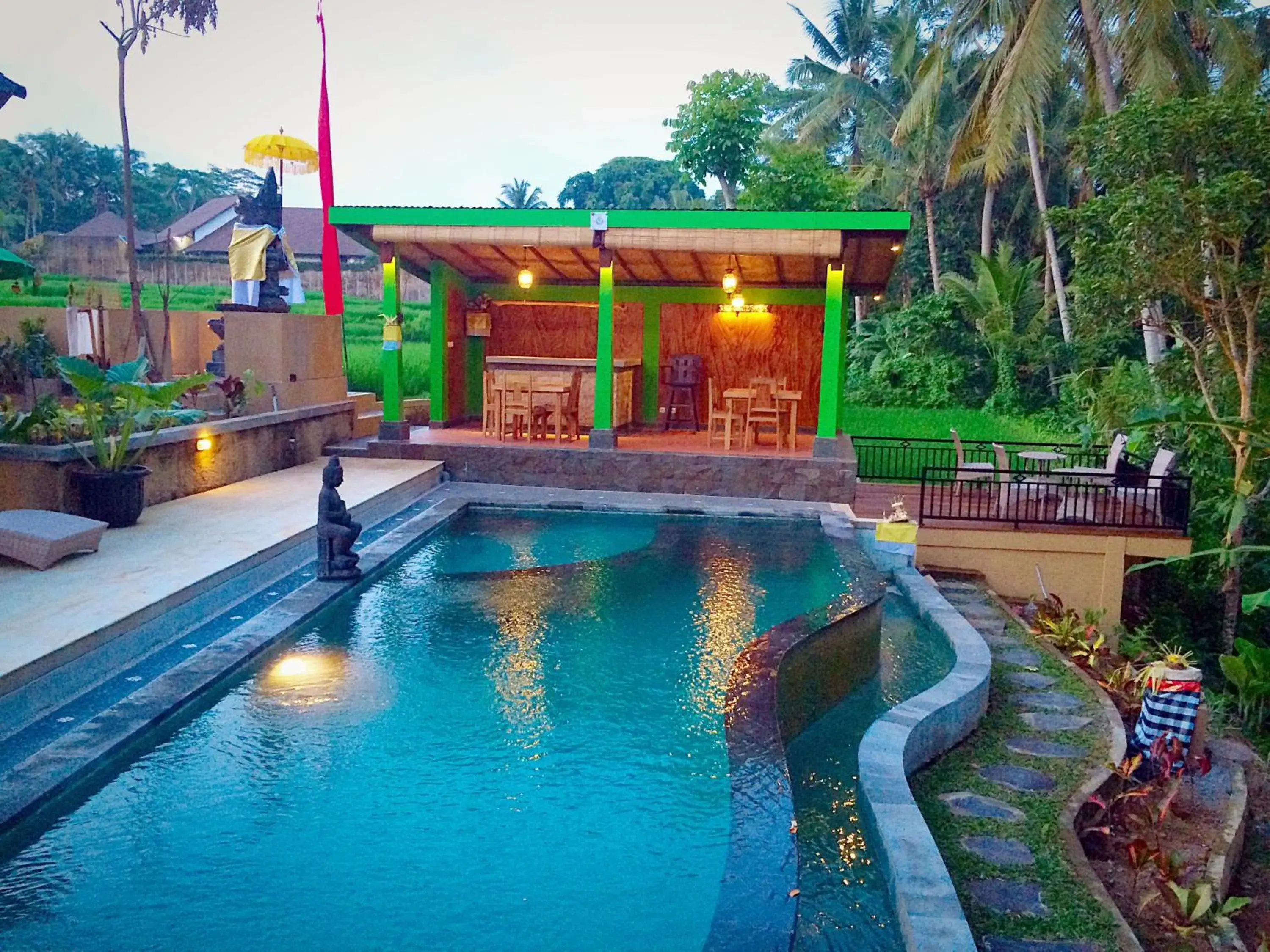 Pool view, Swimming Pool in Dupa Ubud Villa