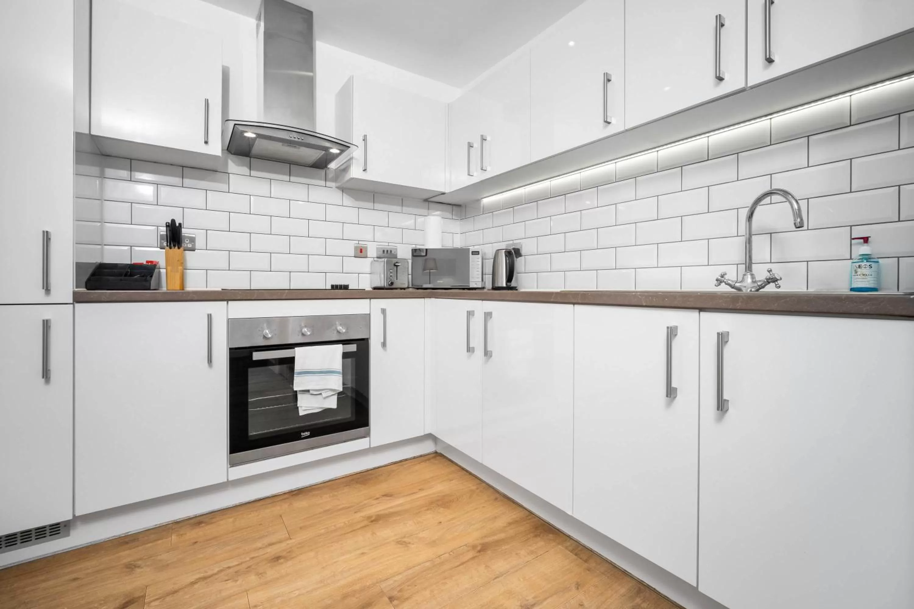 Kitchen or kitchenette, Kitchen/Kitchenette in Onyx O2 Arena Brindley Place Broad Street Large Spacious Apartment