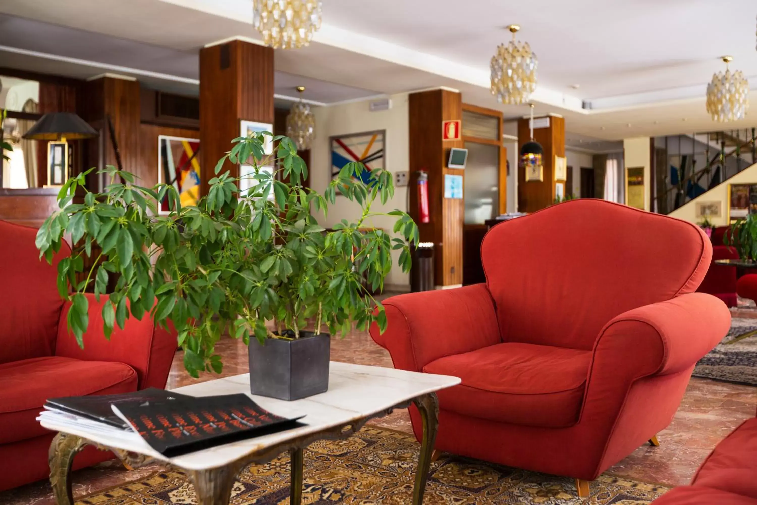 Lobby or reception, Lounge/Bar in Hotel Rigel