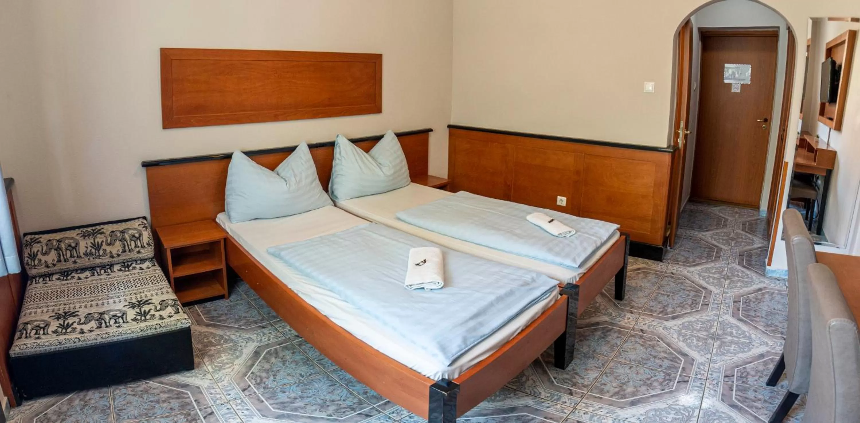 Bed in Richter Pansion