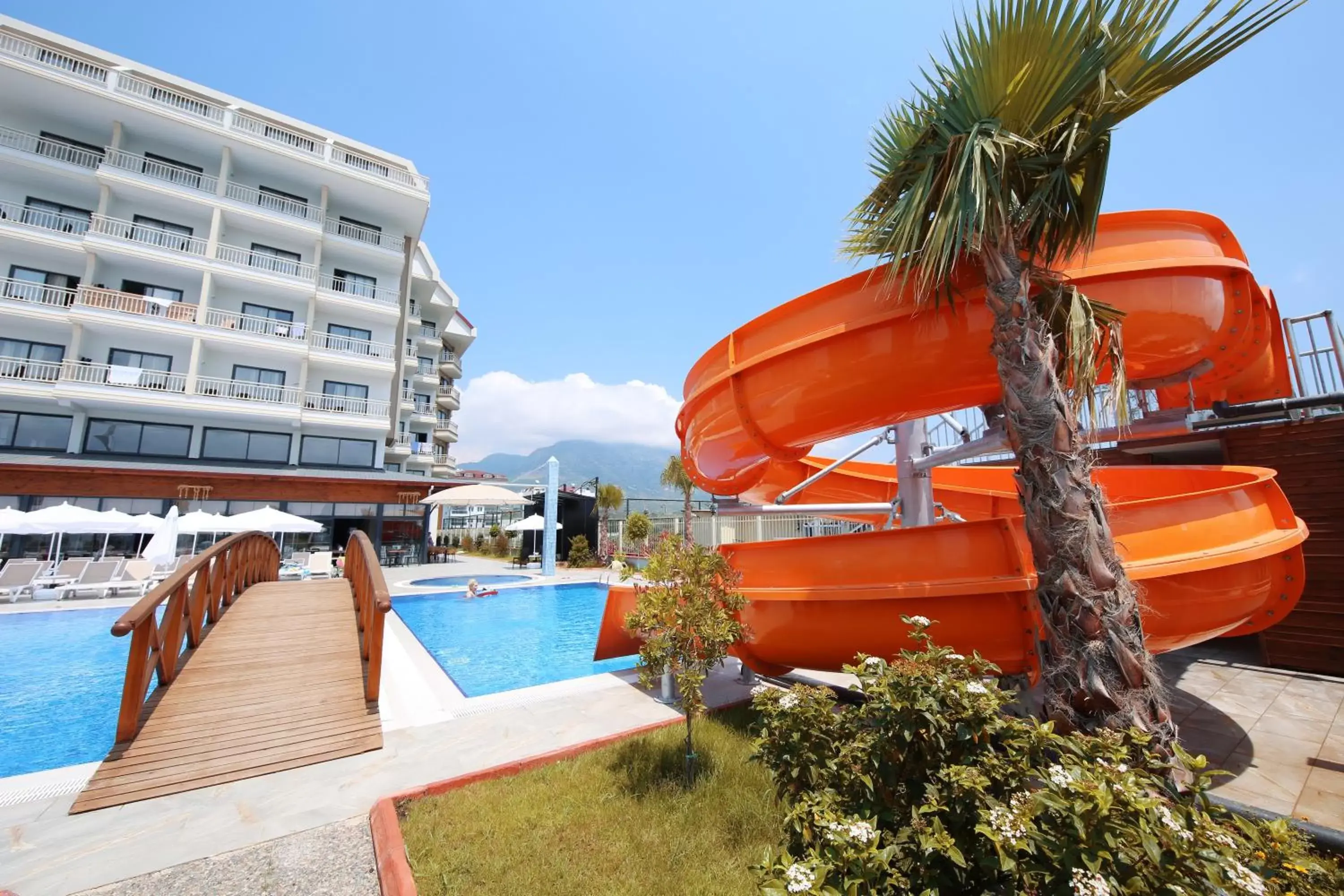 Swimming Pool in Sey Beach Hotel & Spa