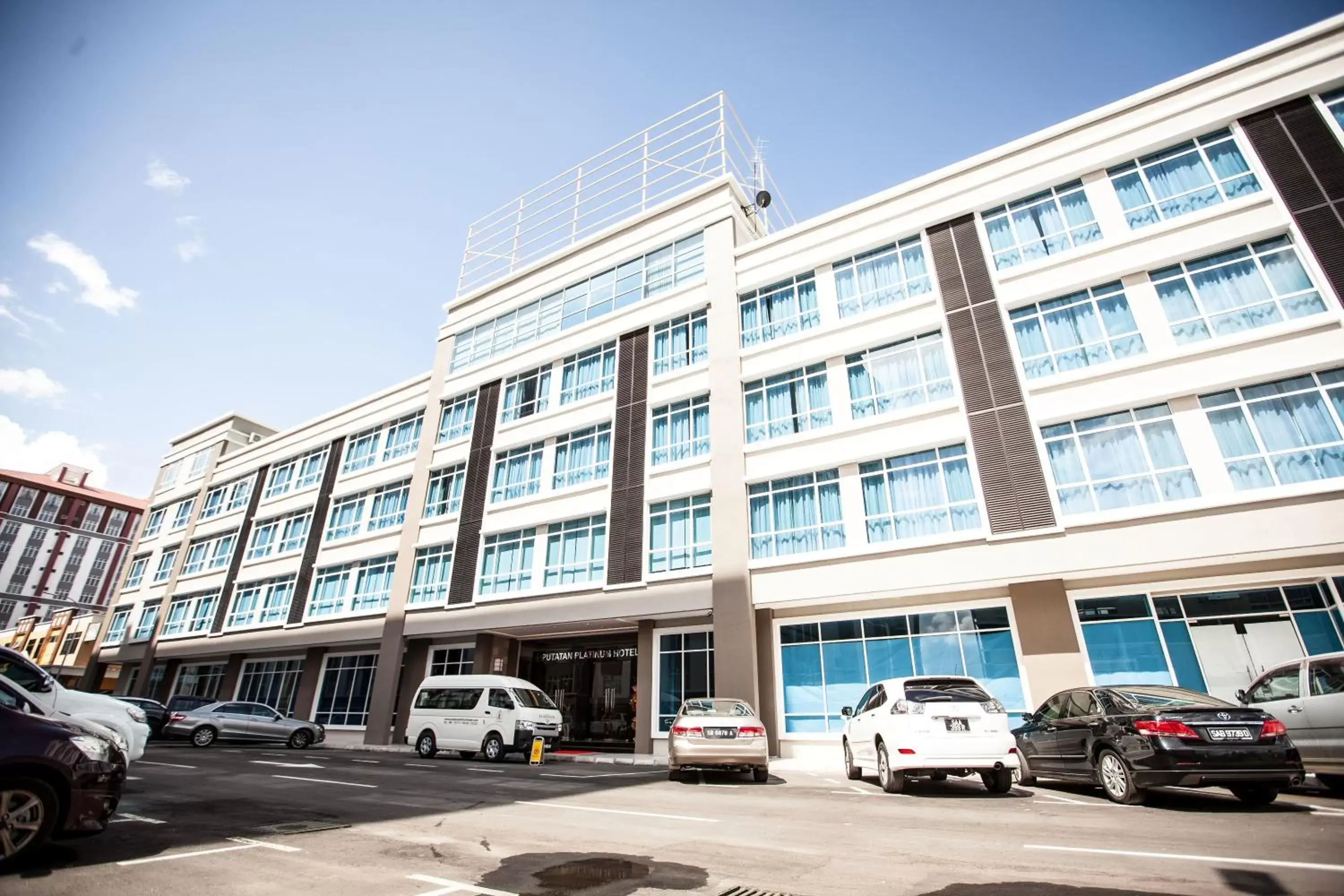 Facade/entrance, Property Building in Putatan Platinum Hotel