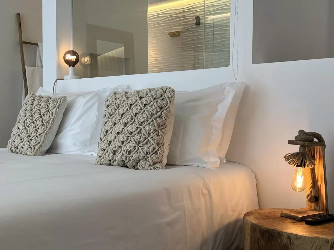 Bed in Alojamento White Rose Boutique