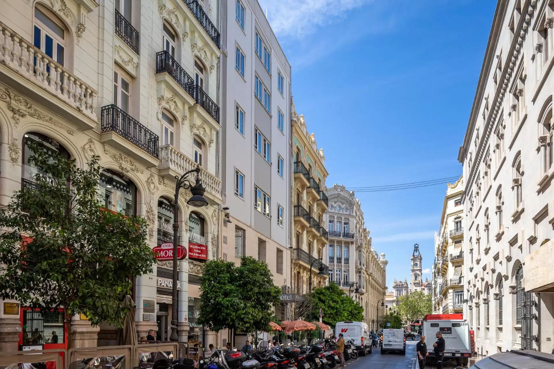 City view in Sweet Hotel Continental