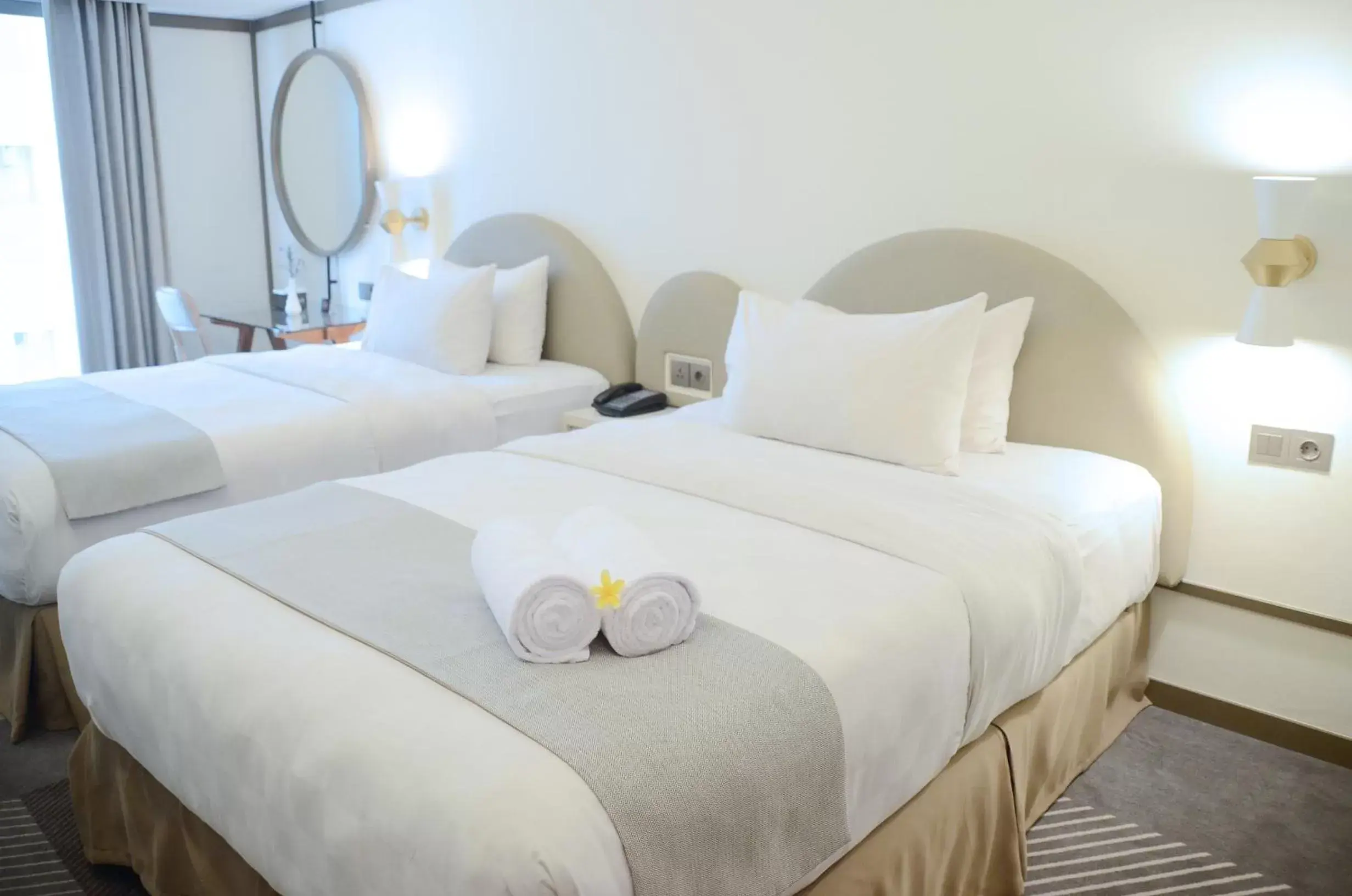 Bed in Louis Kienne Hotel Pemuda Bed in Louis Kienne Hotel Pemuda