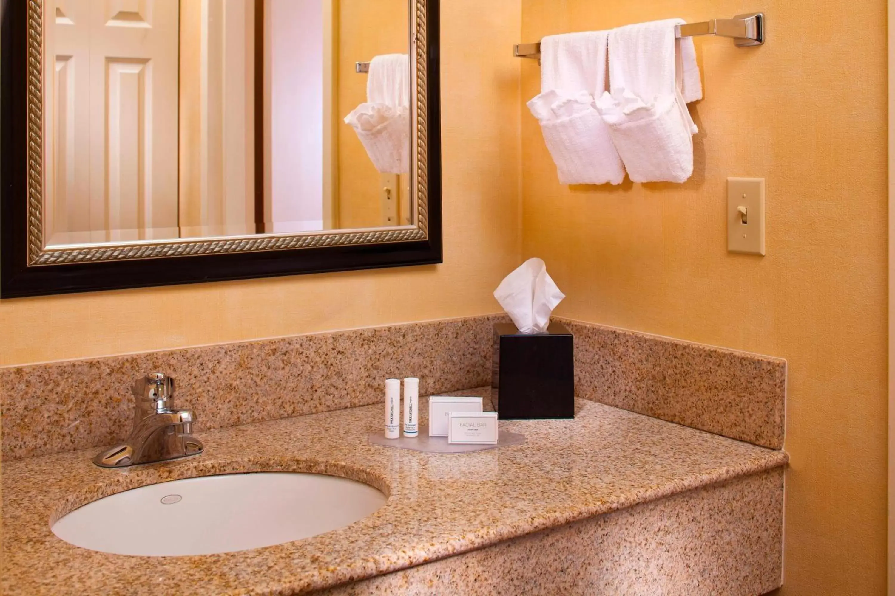 Bathroom in Courtyard by Marriott Baton Rouge Acadian Centre/LSU Area