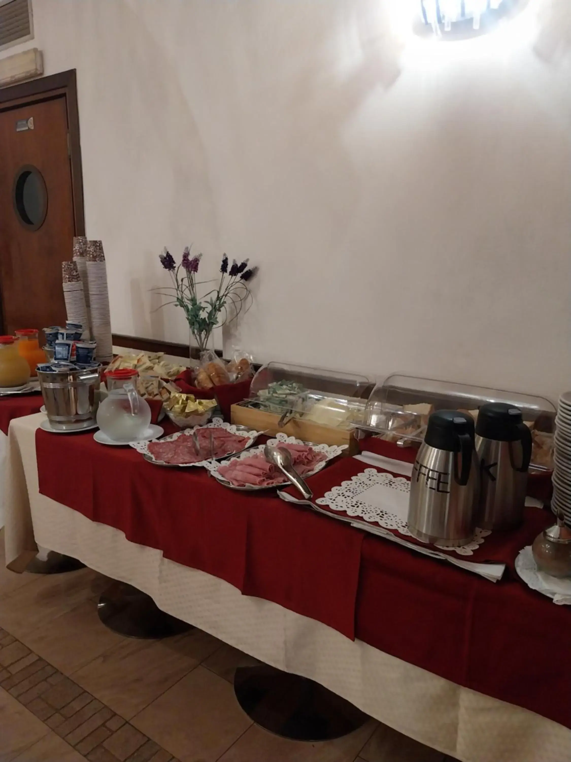 Breakfast in Hotel Priscilla Breakfast in Hotel Priscilla