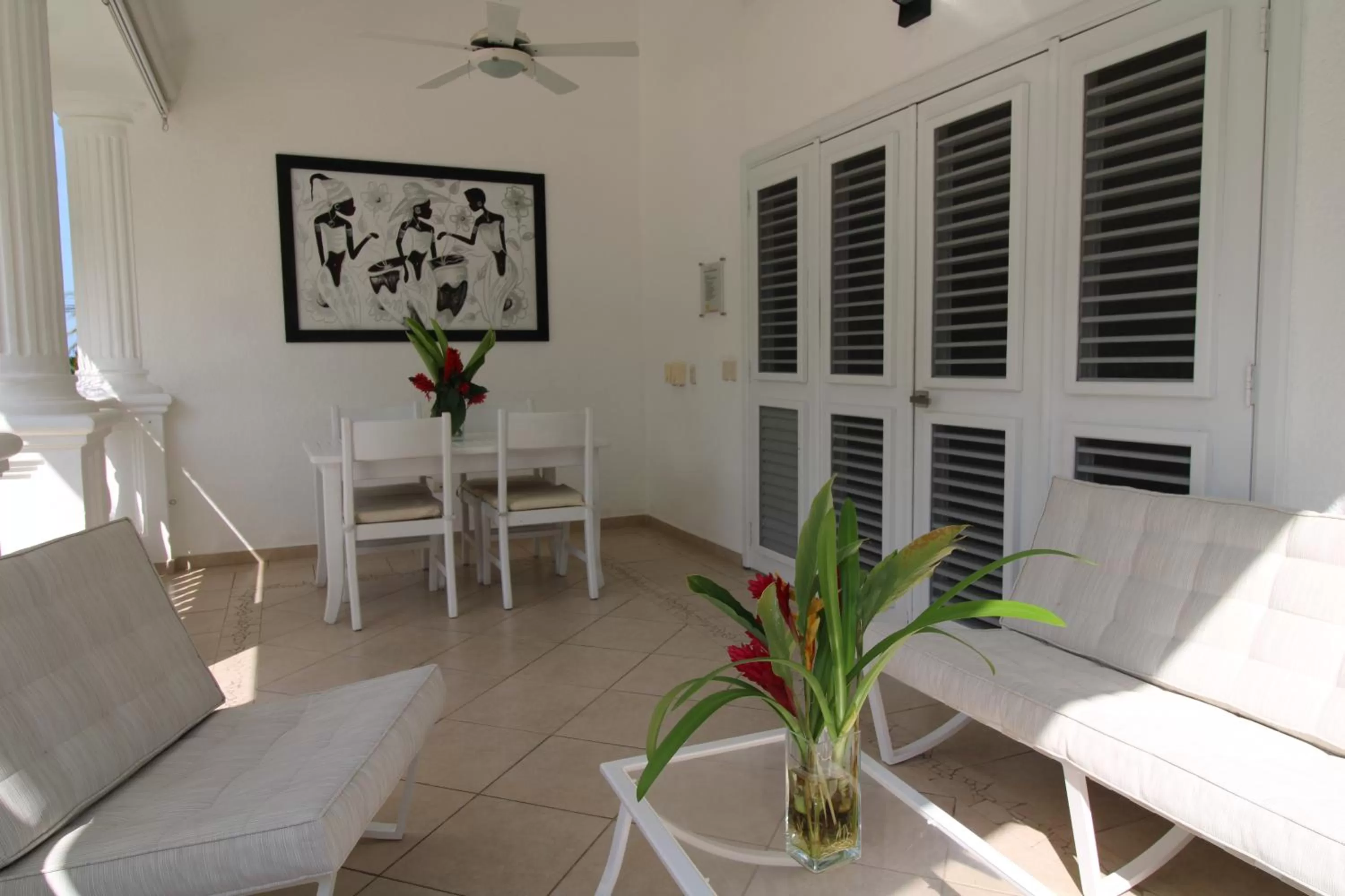 Balcony/Terrace in Albachiara Hotel - Las Terrenas
