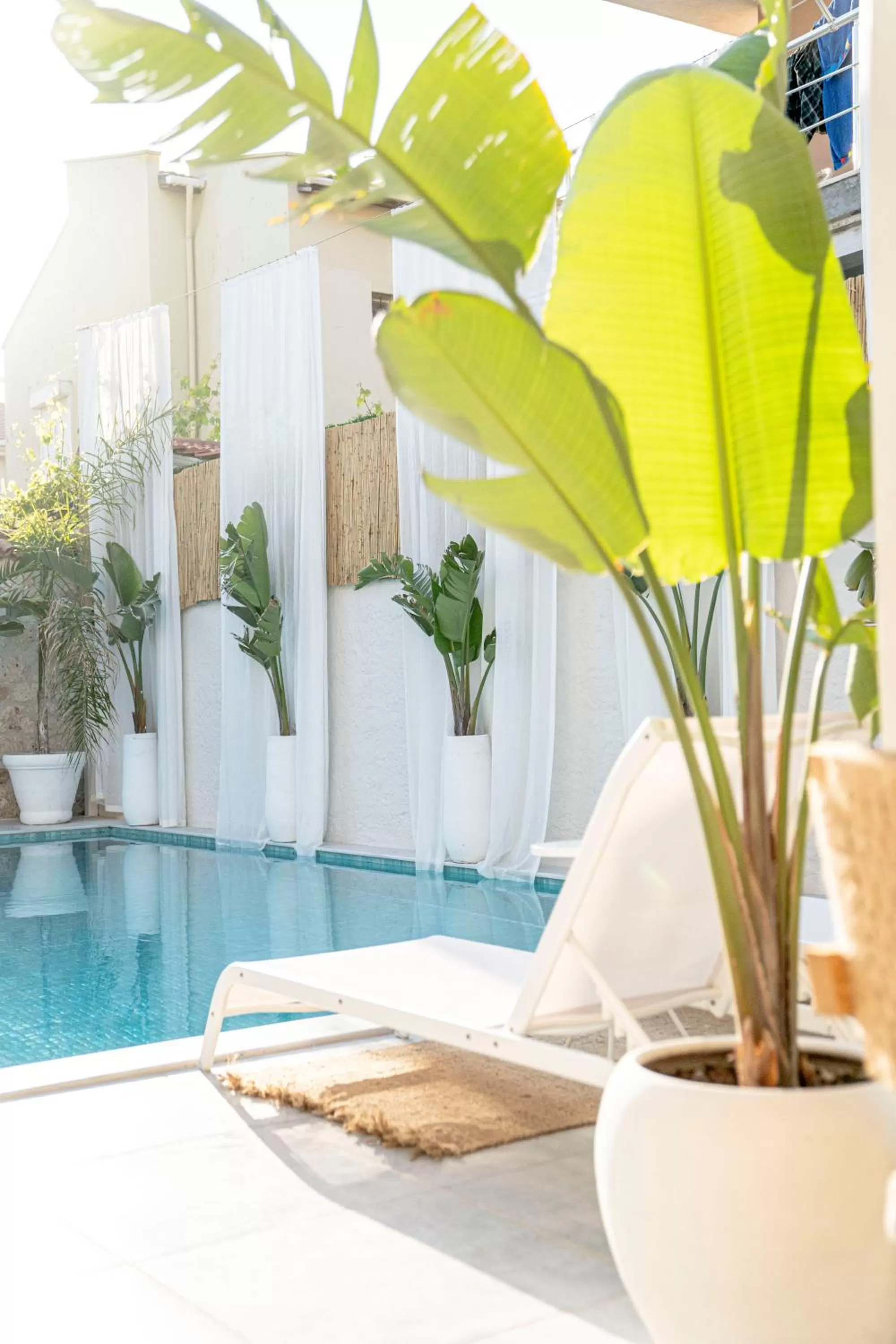 Pool view in Voger Alaçatı Köyiçi