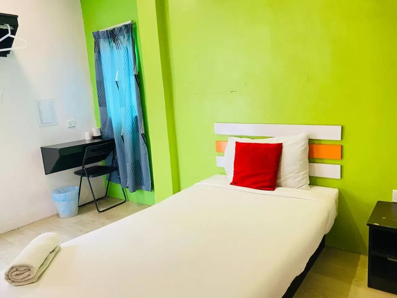 Bed in Orange Hotel Segamat Bed in Orange Hotel Segamat