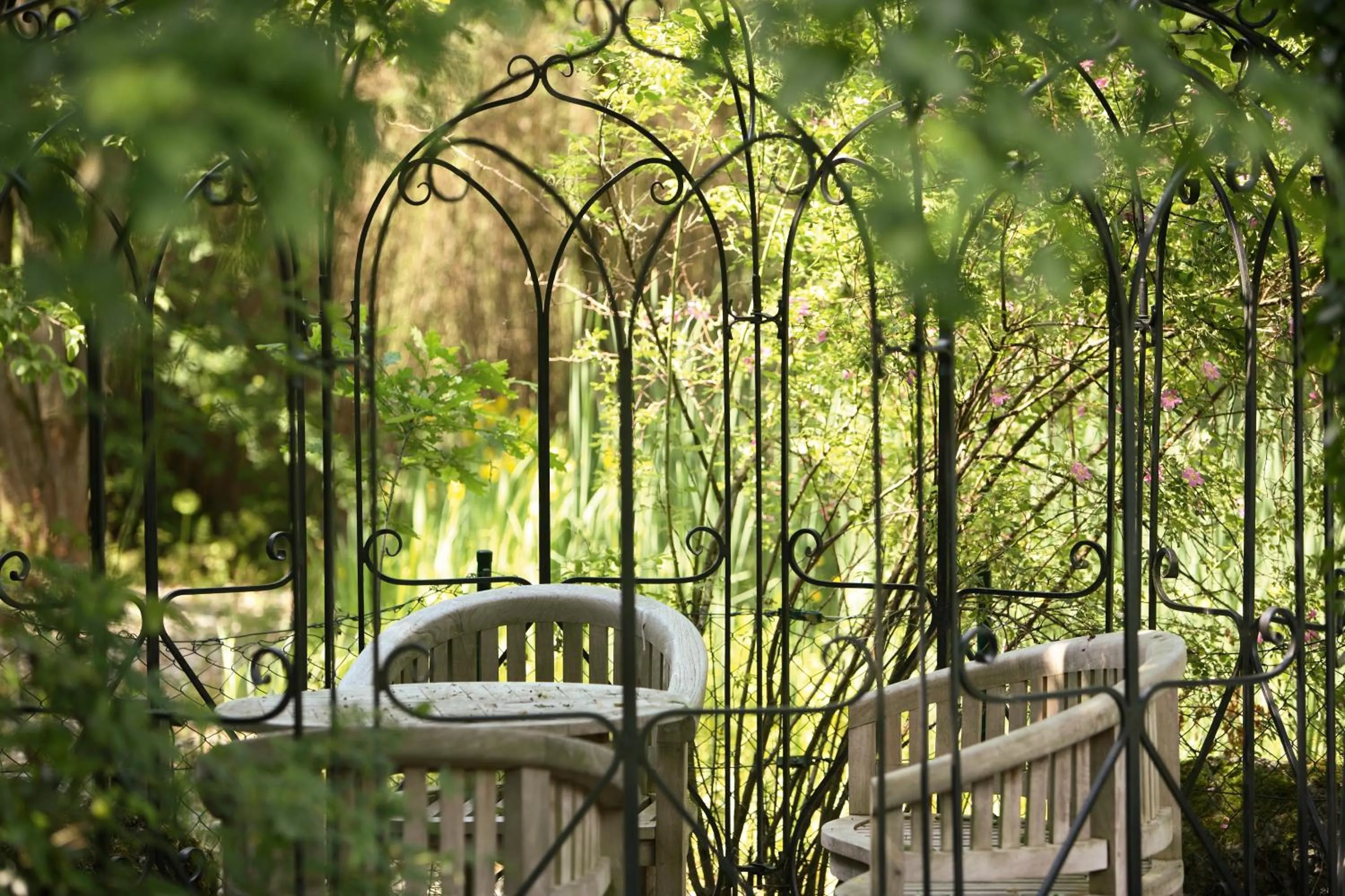 Garden in Parkhotel Schmid