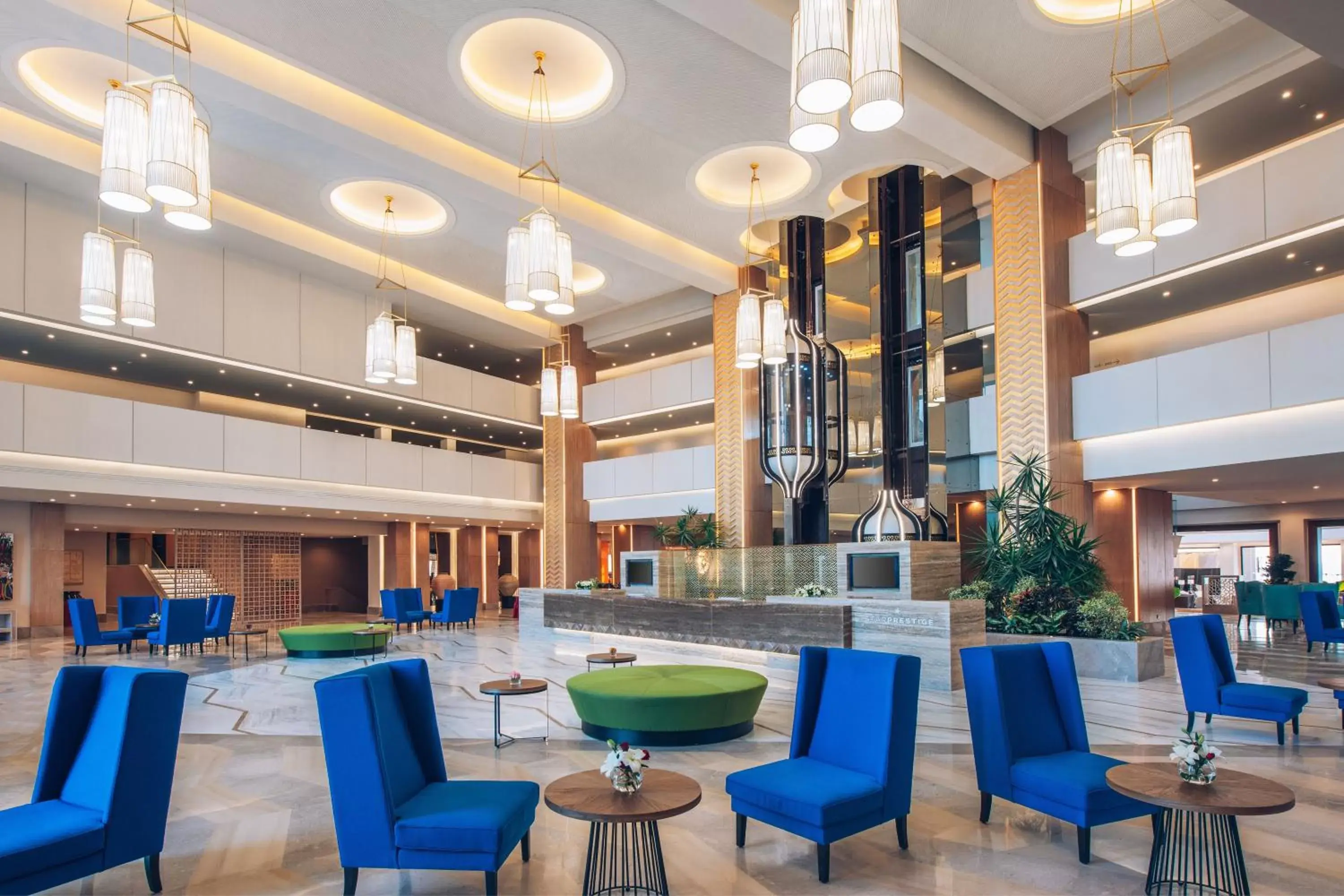 Lobby or reception in Iberostar Selection Kuriat Palace Lobby or reception in Iberostar Selection Kuriat Palace