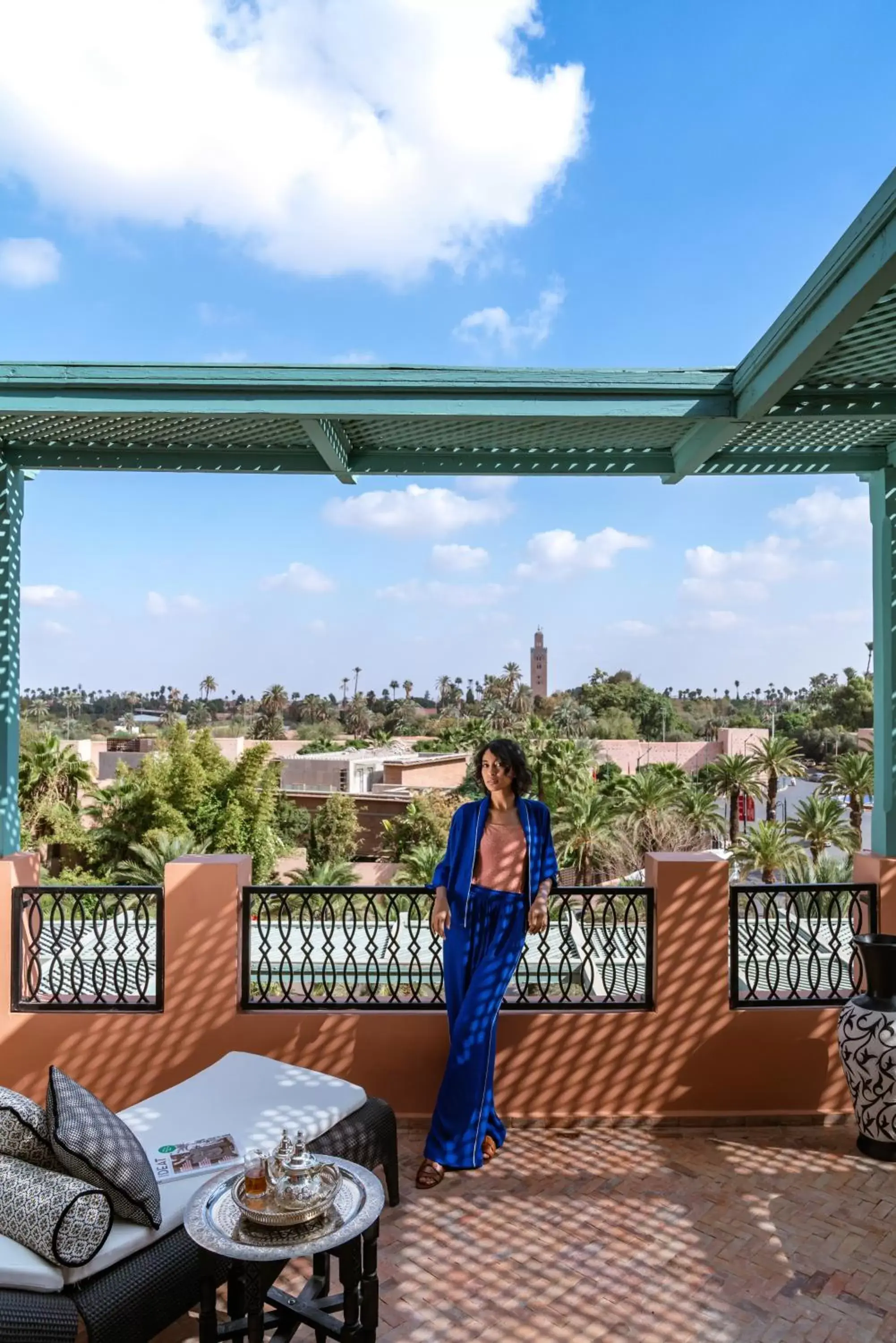 Balcony/Terrace in Sofitel Marrakech Lounge and Spa