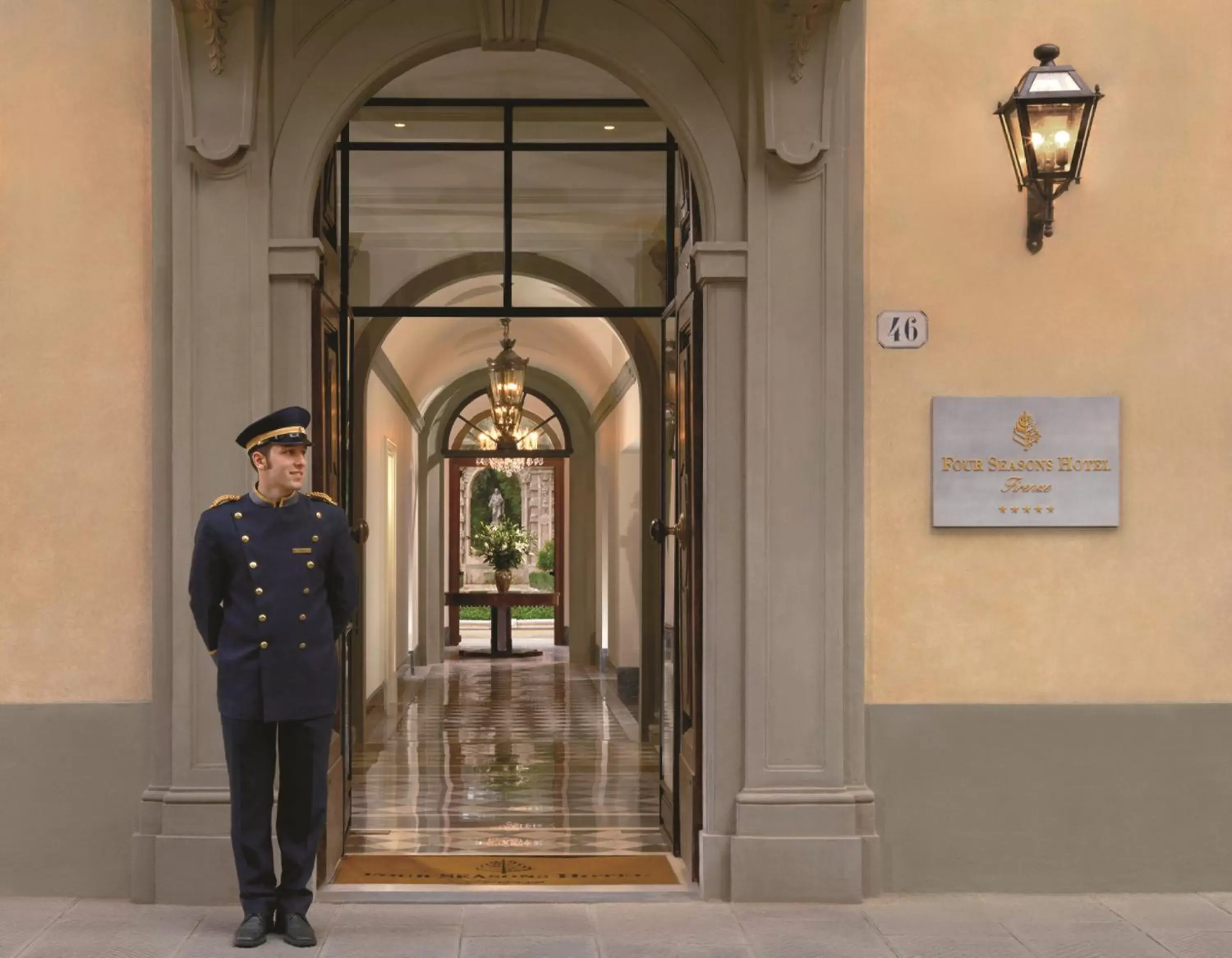 Staff in Four Seasons Hotel Firenze