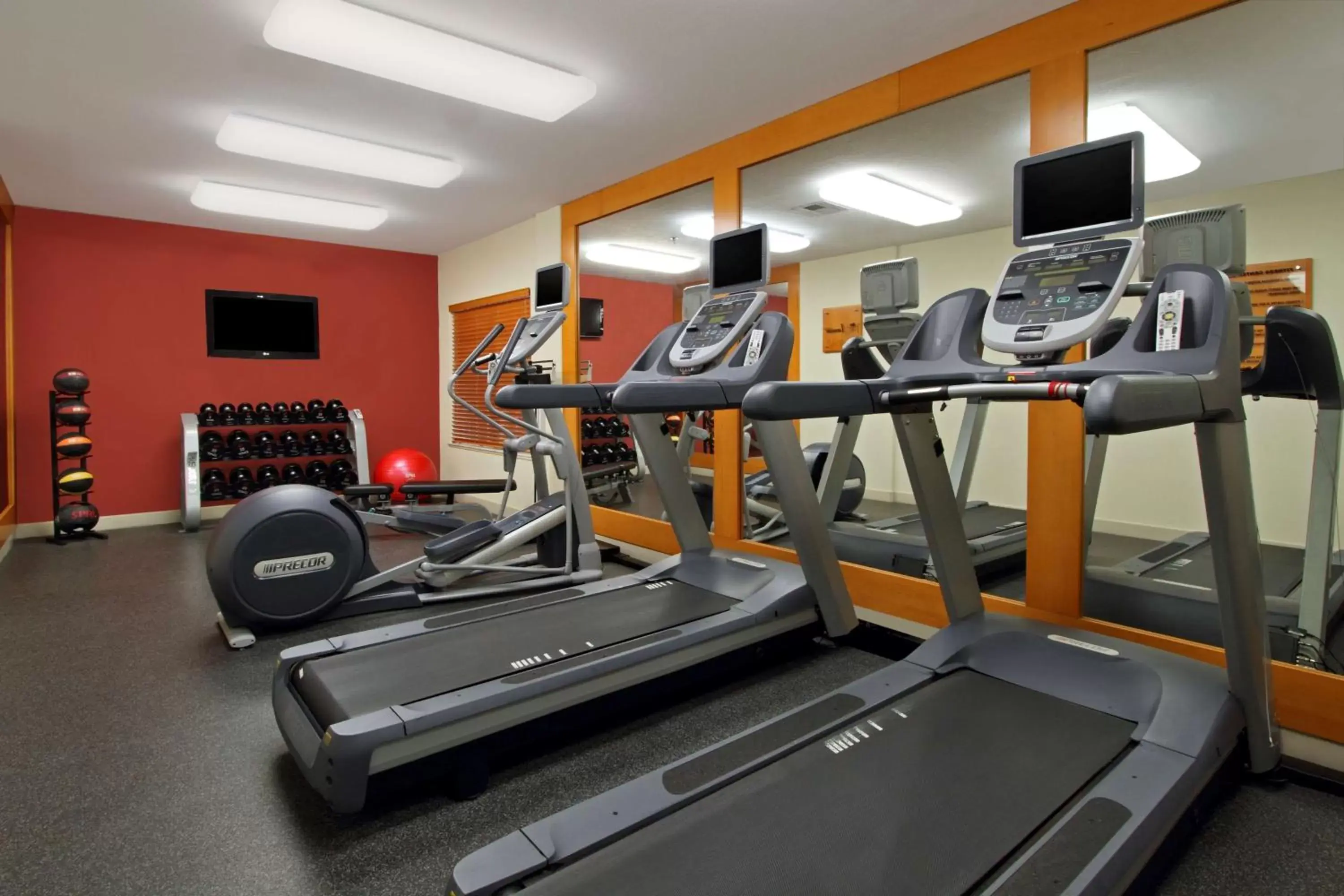 Fitness centre/facilities, Fitness Center/Facilities in Homewood Suites by Hilton Houston-Woodlands-Shenandoah