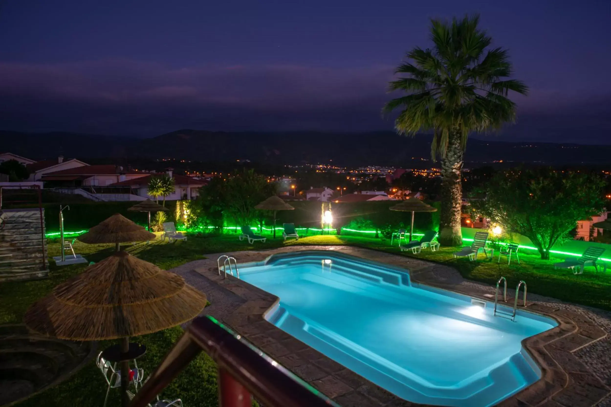 Night, Pool View in Hotel Quinta do Viso