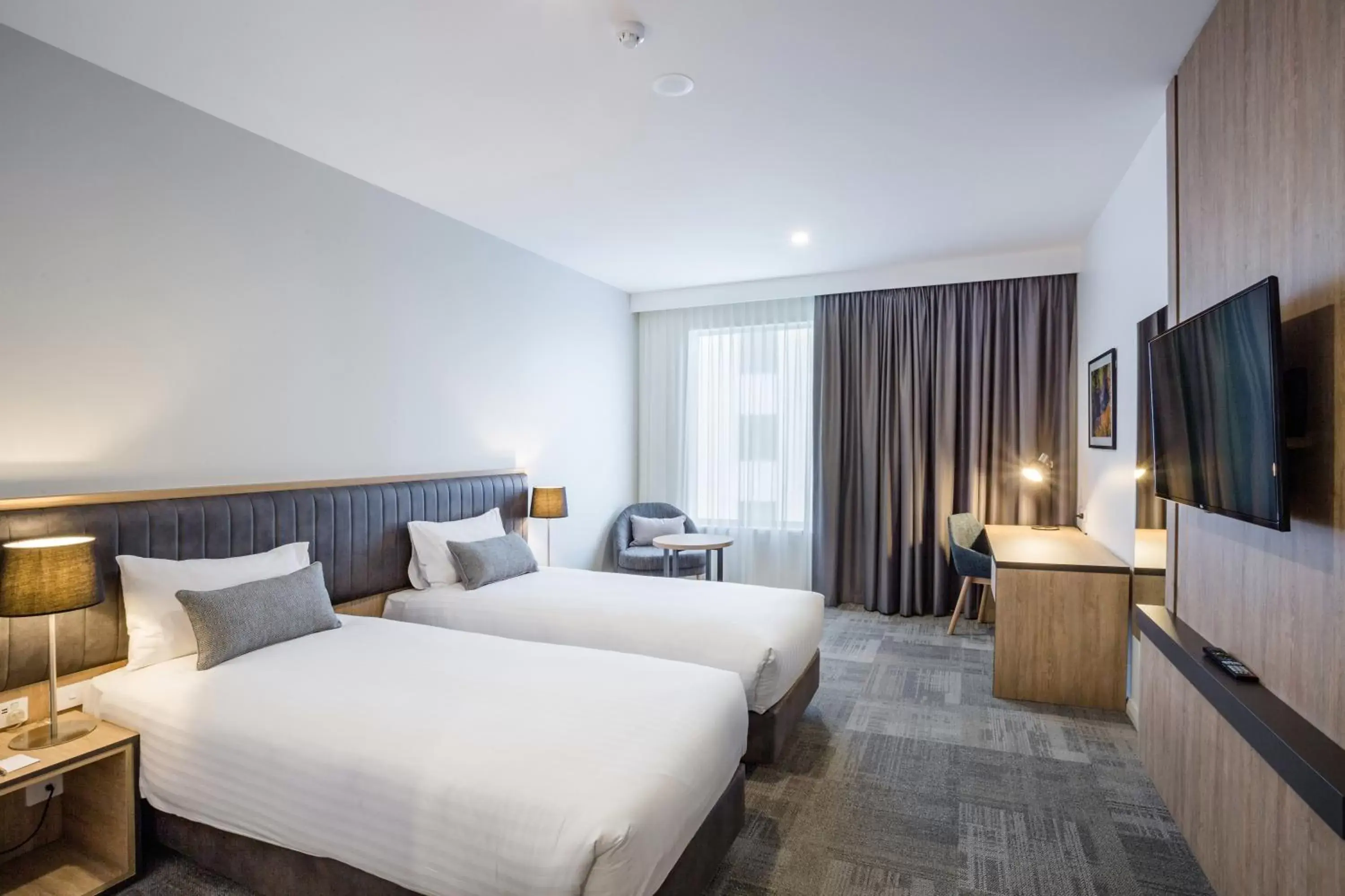 Bed in Ingot Hotel Perth, Ascend Hotel Collection