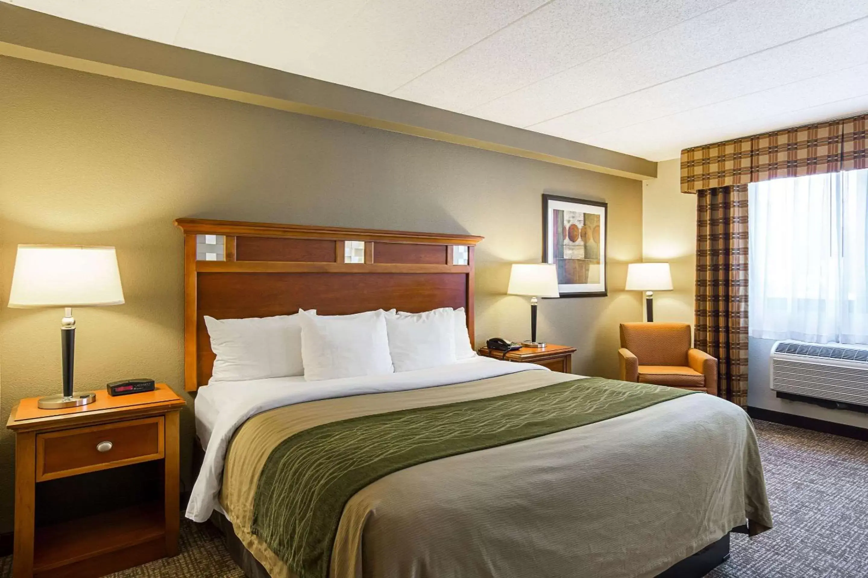 Photo of the whole room, Bed in Comfort Inn Herndon-Reston