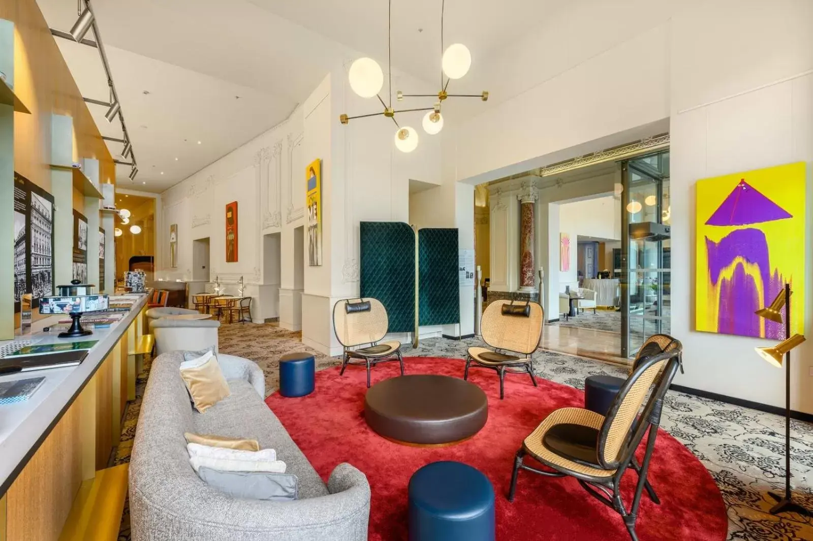 Lobby or reception, Seating Area in Hotel Nemzeti Budapest - MGallery