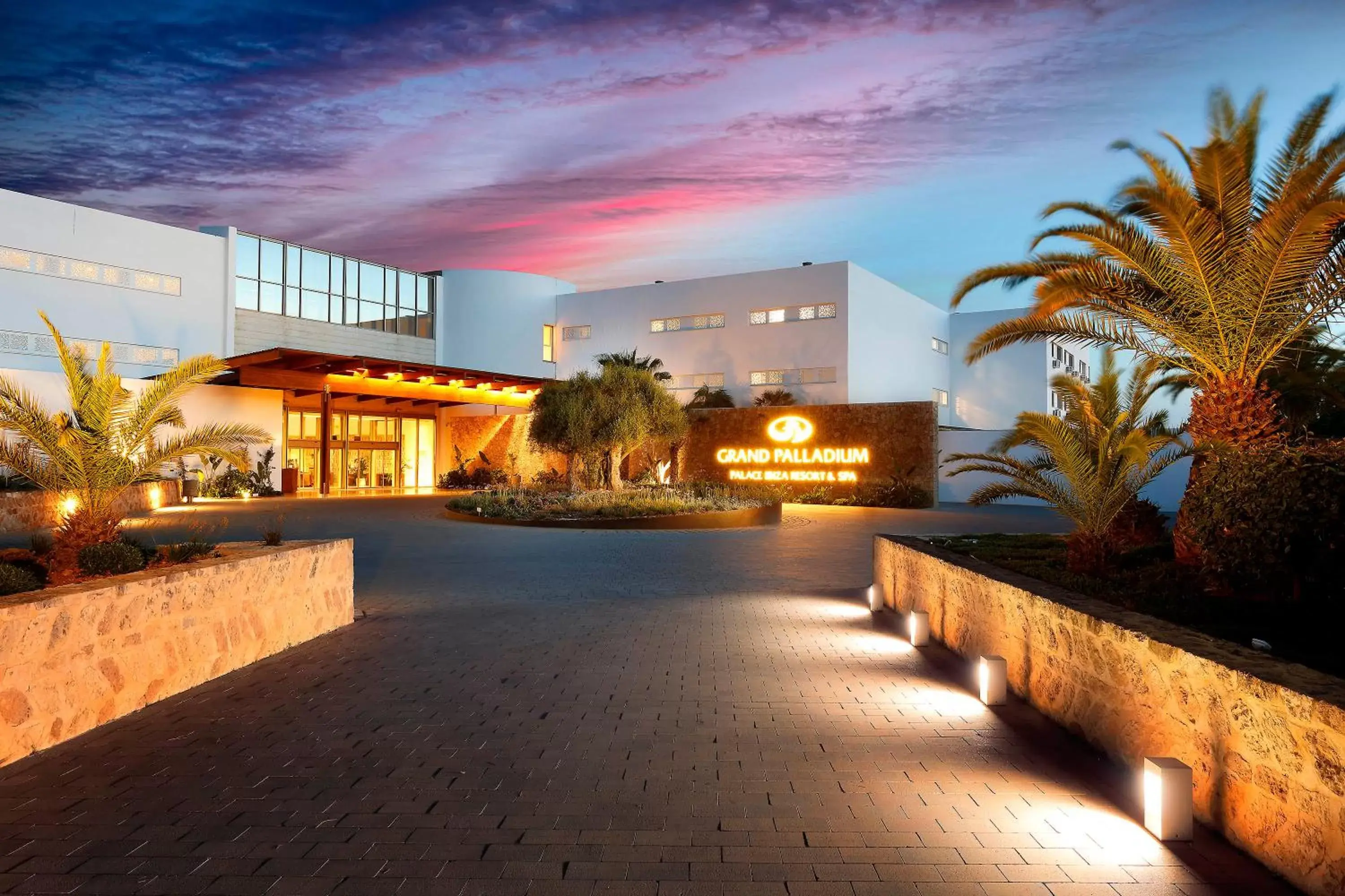 Facade/entrance, Property Building in Grand Palladium Palace Ibiza Resort & Spa- All Inclusive