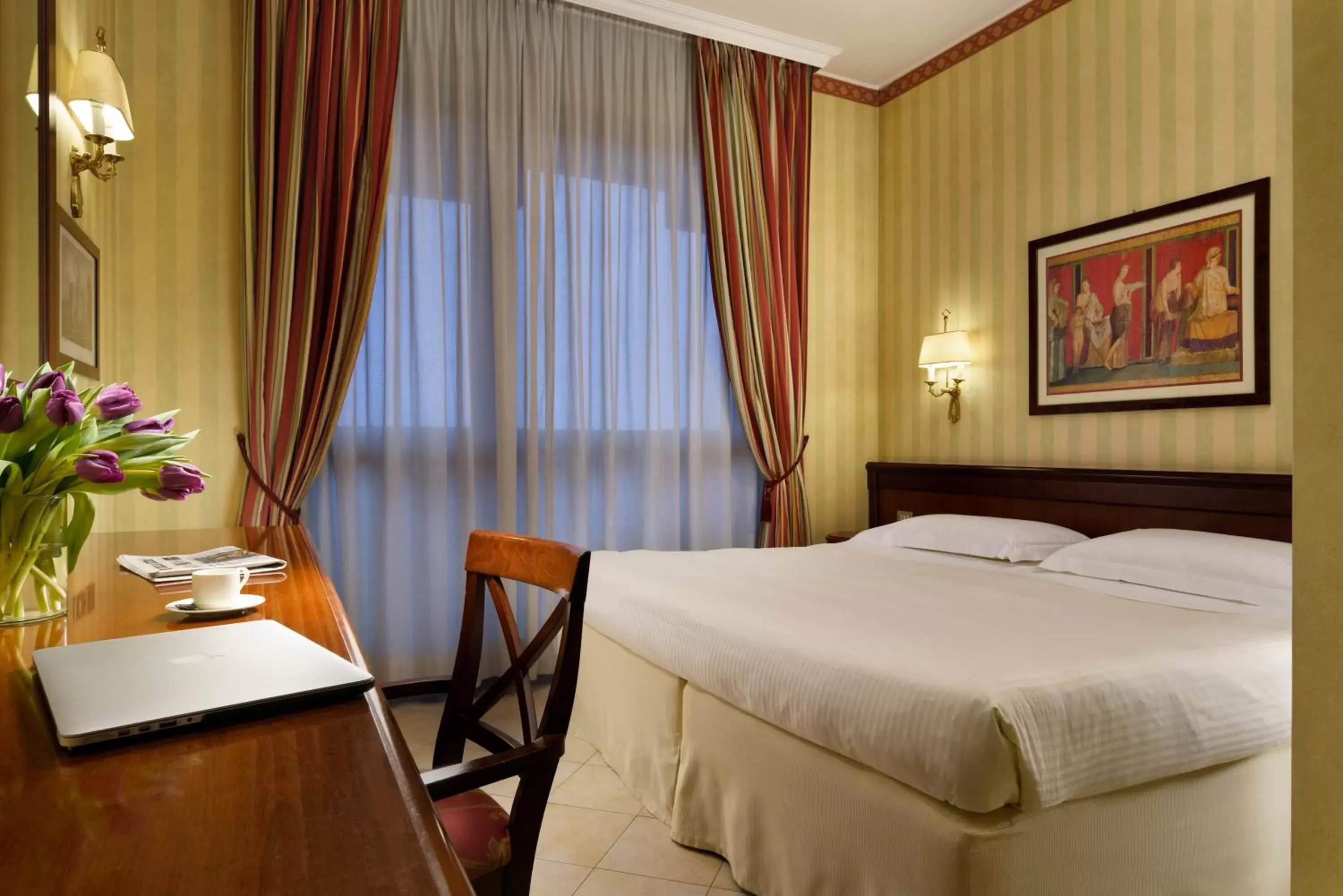 Bedroom, Bed in UNAWAY Hotel & Residence Contessa Jolanda Milano