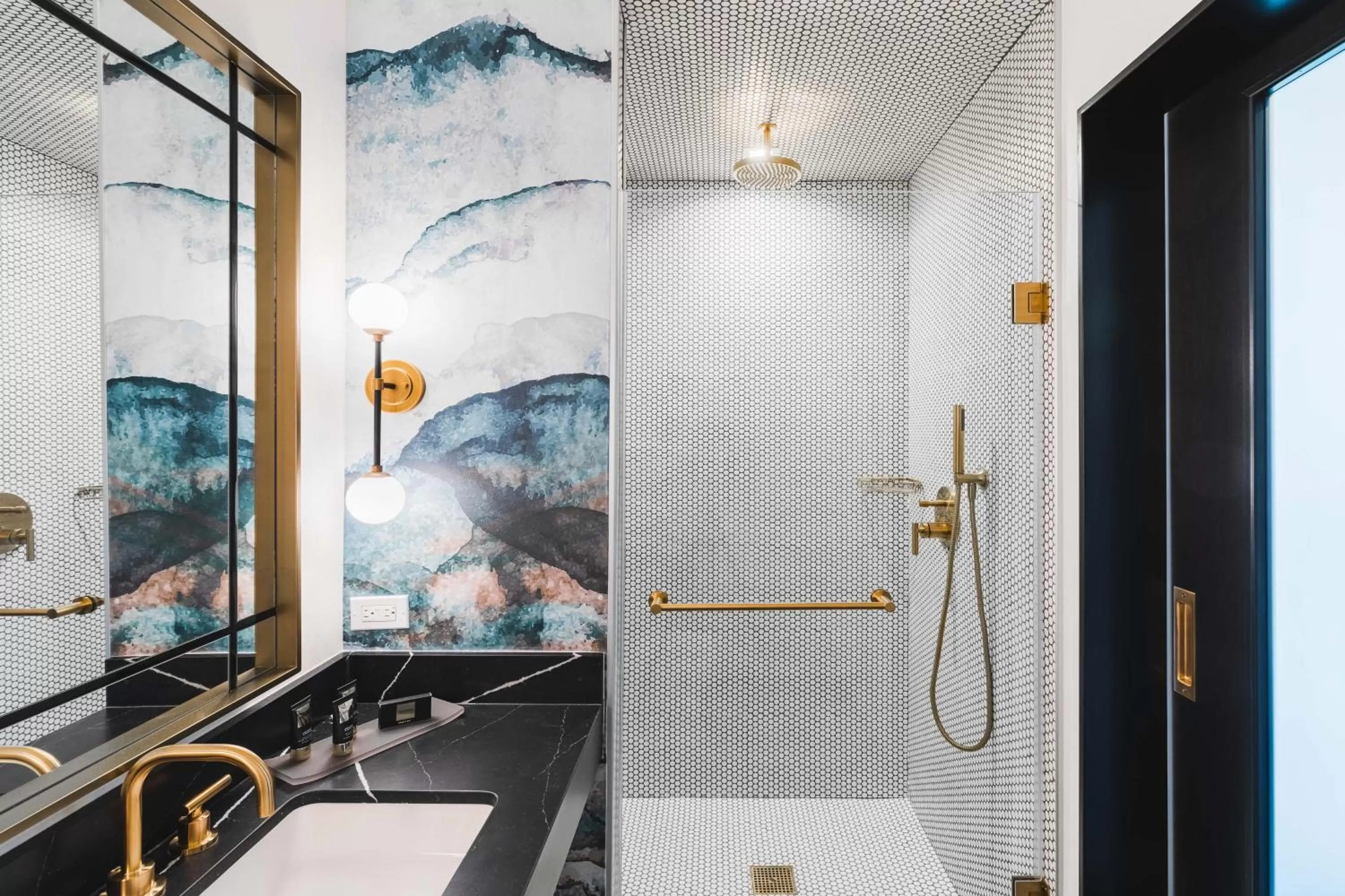 Bathroom in The Godfrey Hotel Hollywood