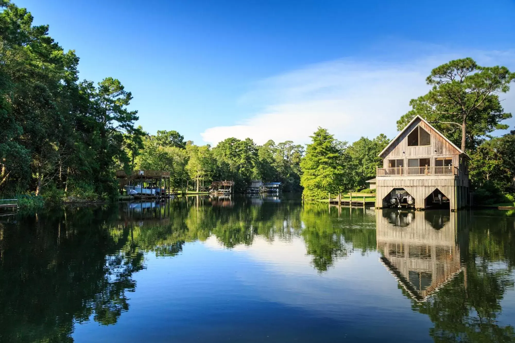 Natural landscape in Magnolia Springs Bed and Breakfast