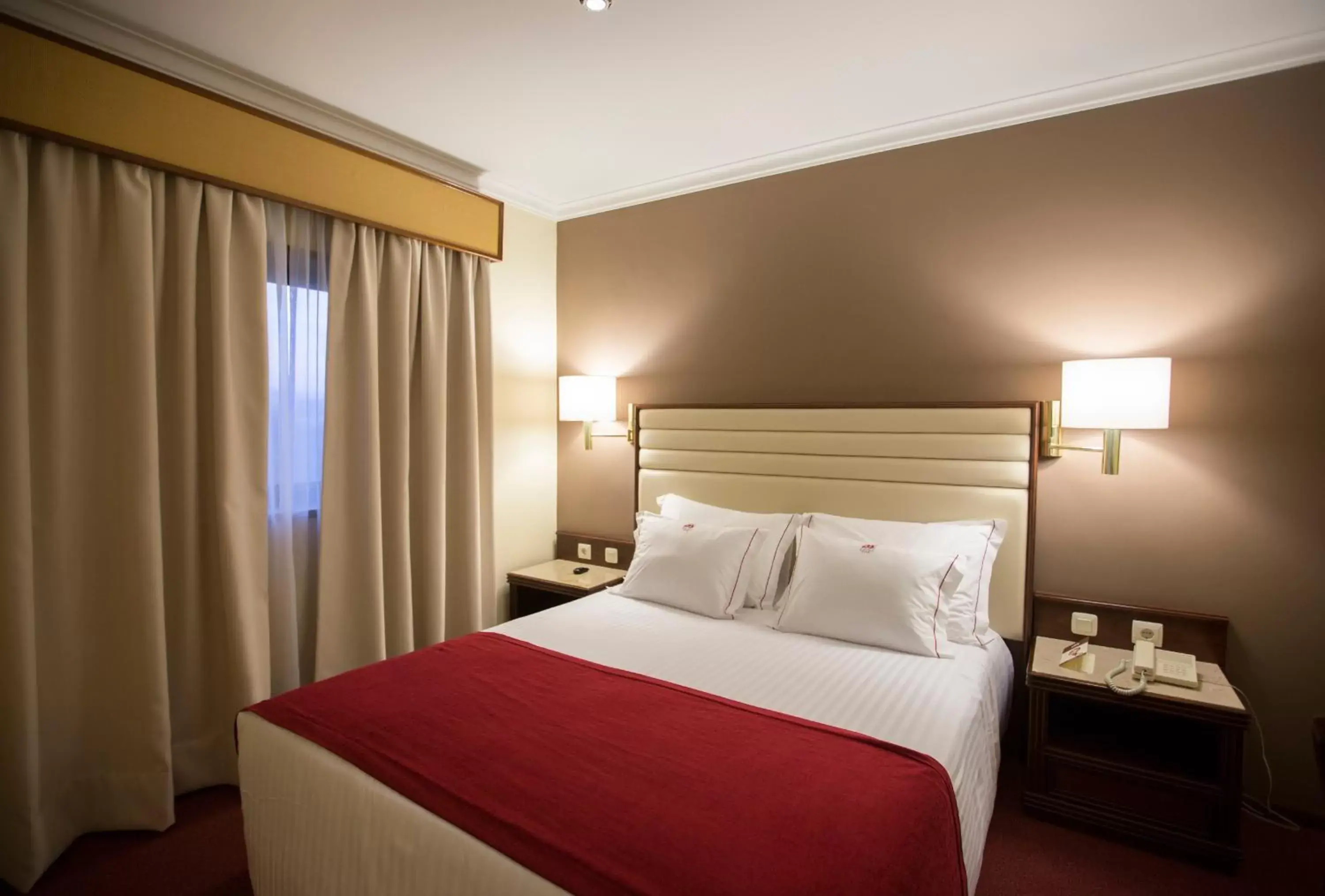 Bed in Hotel Miracorgo
