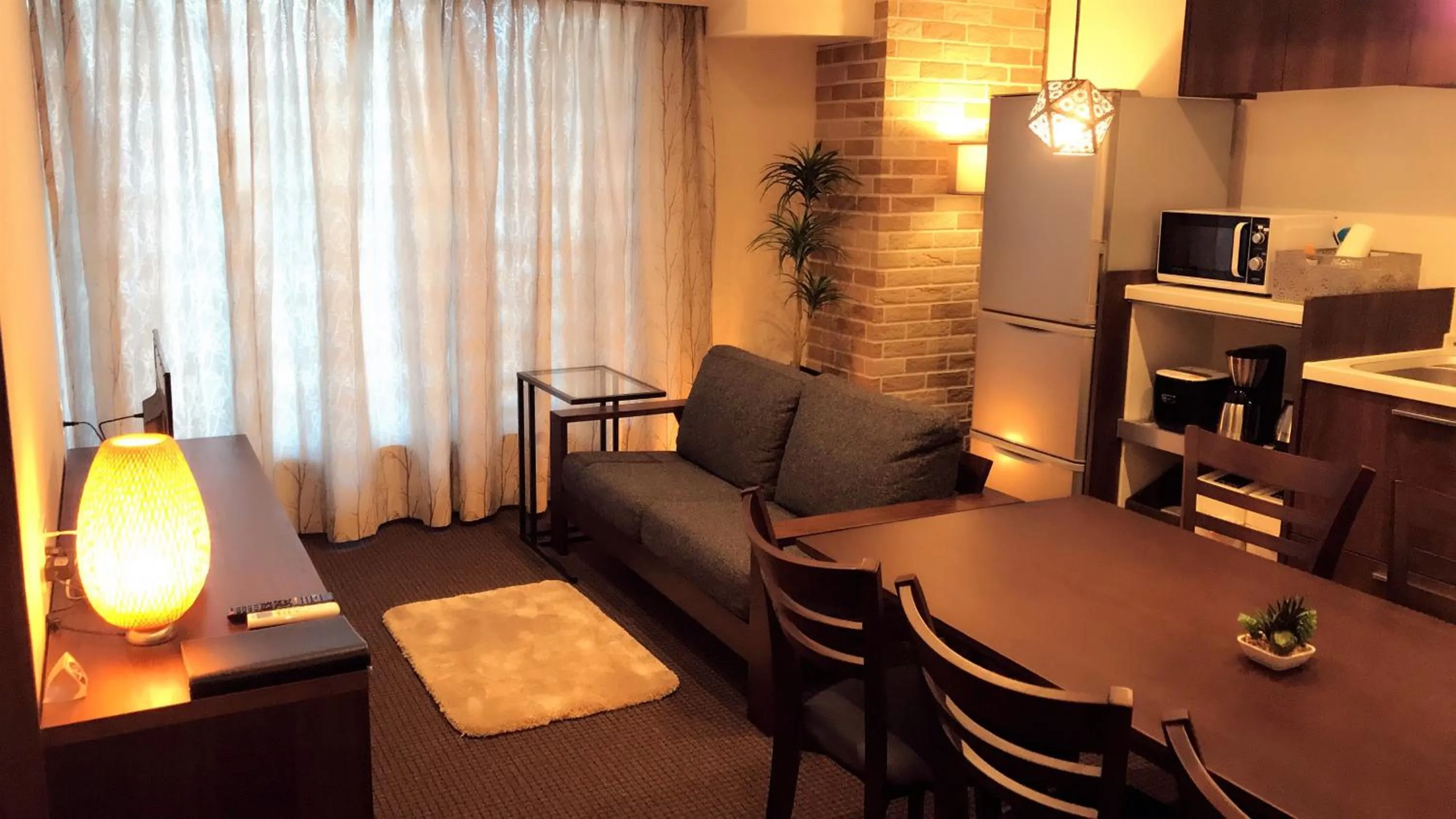 Living room in R&Run Kyoto Serviced Apartment & Suites