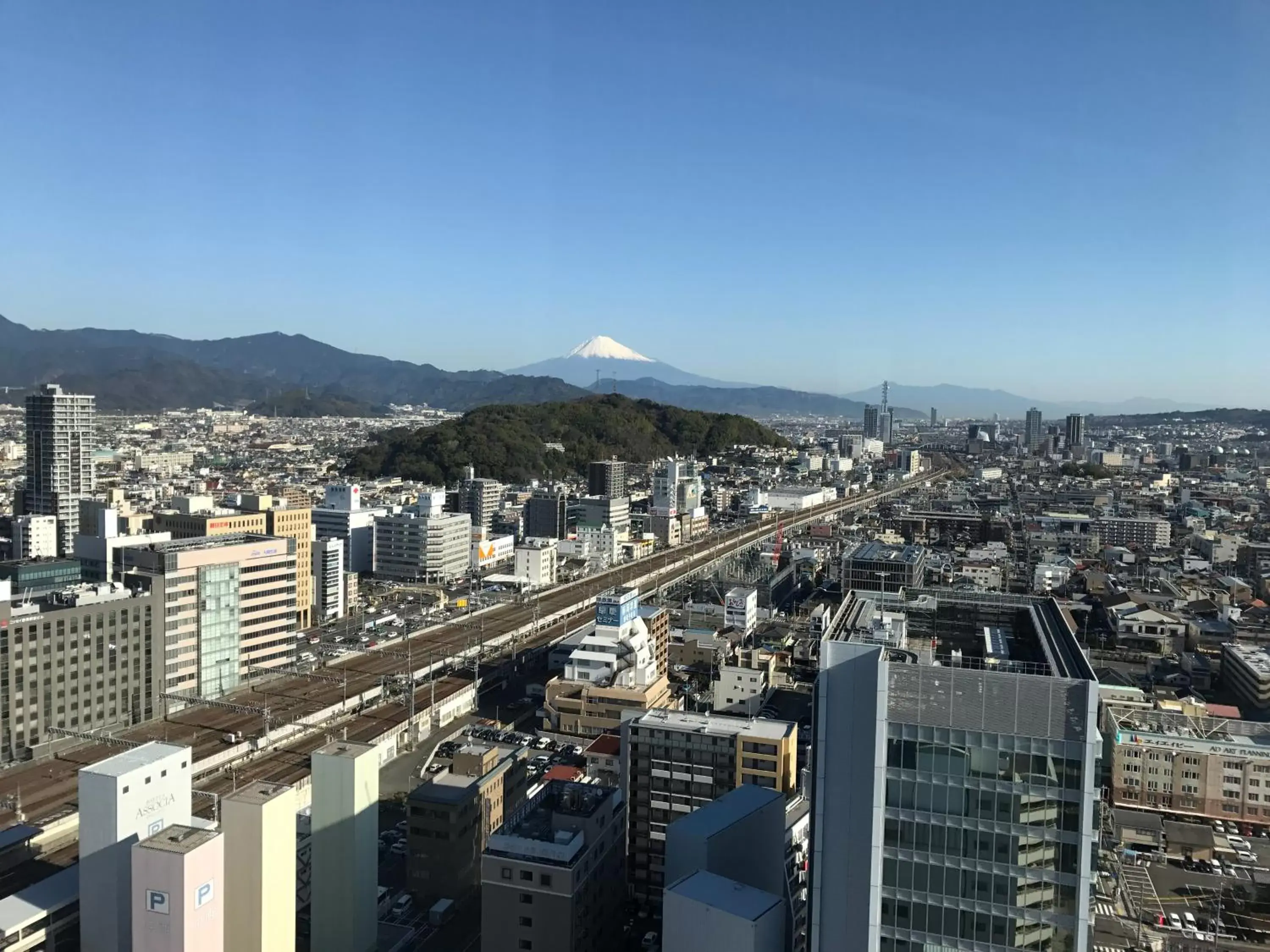 City view, Bird's-eye View in HOTEL GRAND HILLS SHIZUOKA