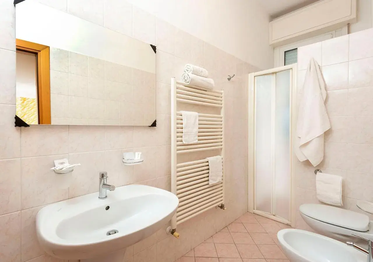 Bathroom in Hotel Petrarca
