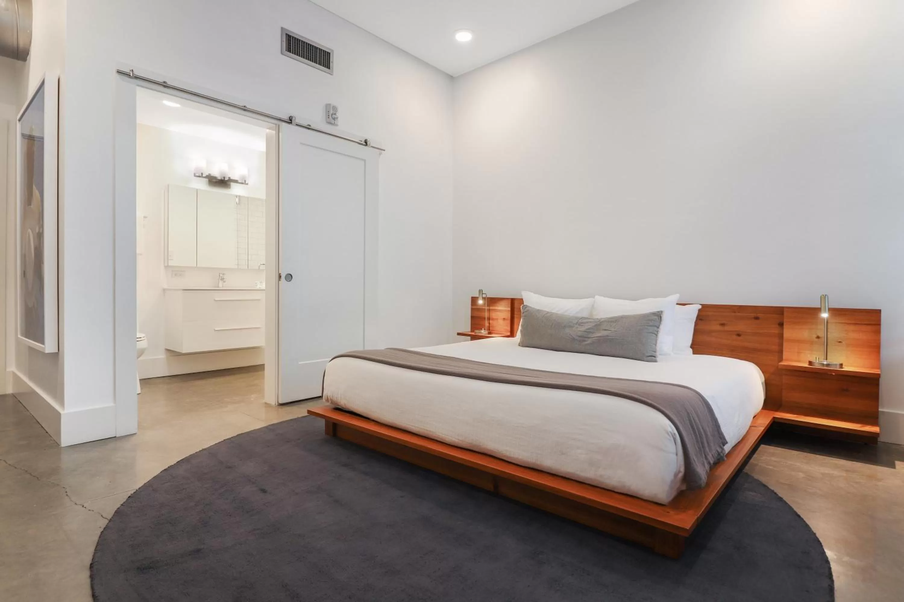 Bed in Roami at Motorworks