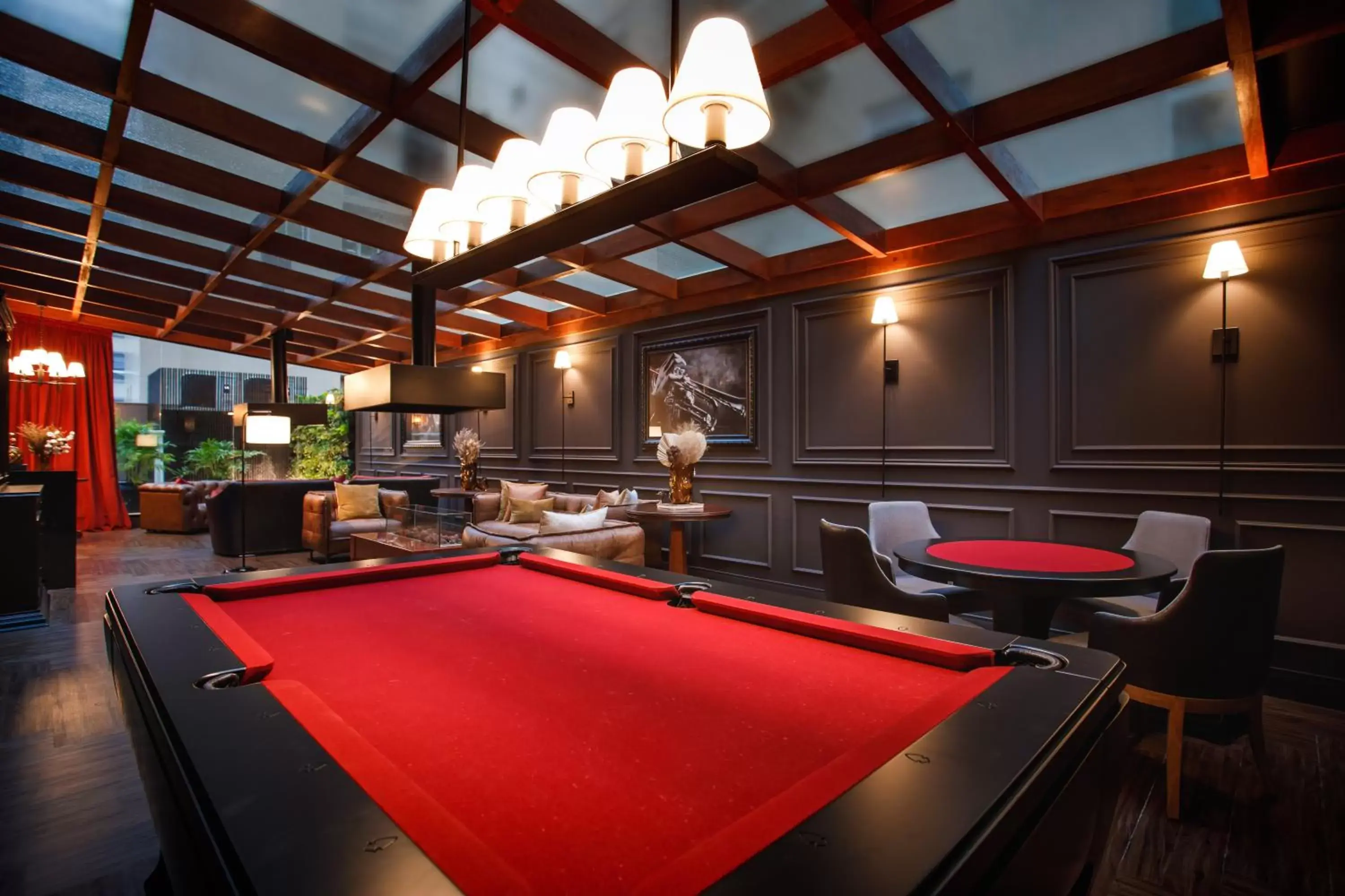 Game Room, Billiards in Sofistic Hotel