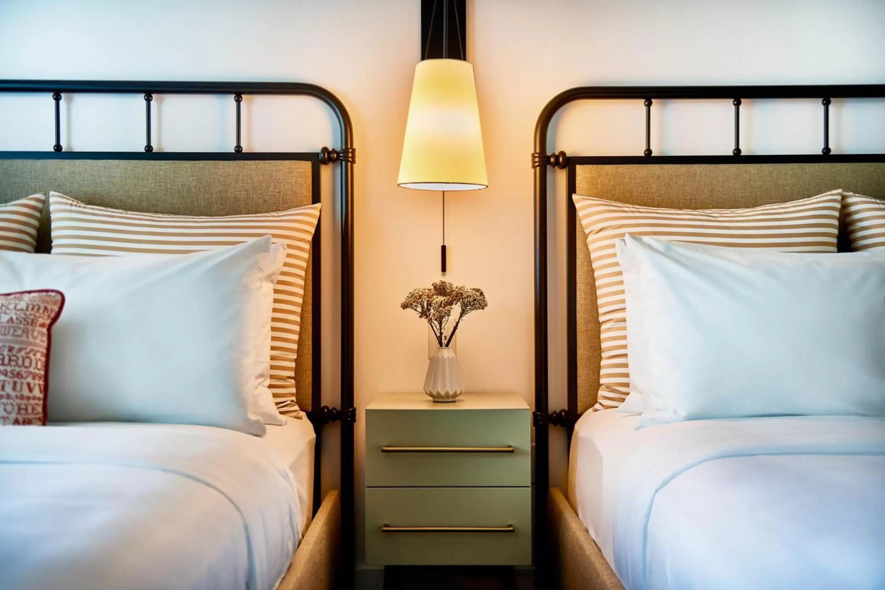 Queen Room with Two Queen Beds and Roll-in Shower - Mobility and Hearing Accessible in The Casso, Raleigh, a Tribute Portfolio Hotel Queen Room with Two Queen Beds and Roll-in Shower - Mobility and Hearing Accessible in The Casso, Raleigh, a Tribute Portfolio Hotel