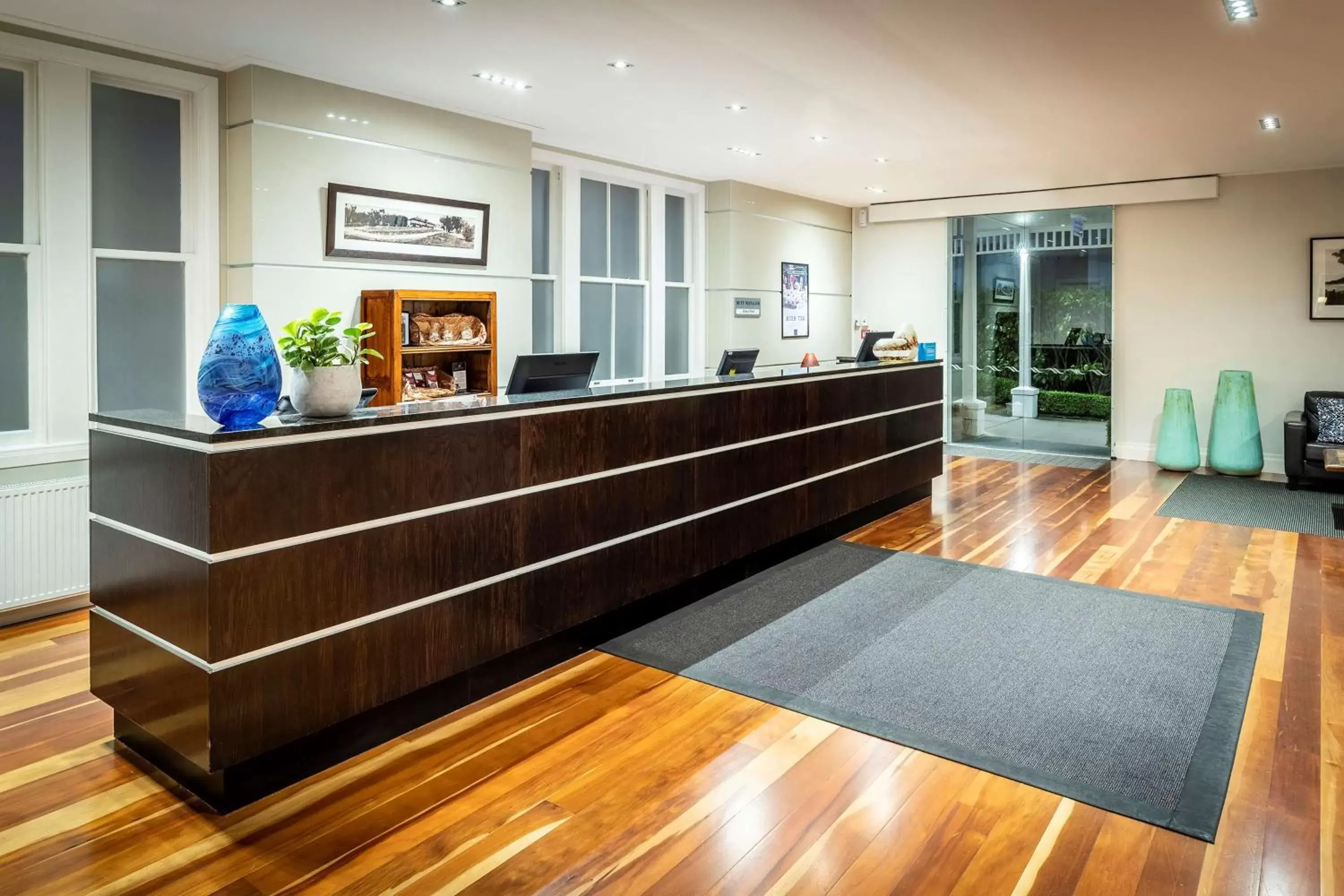 Lobby or reception in Hilton Lake Taupo Lobby or reception in Hilton Lake Taupo