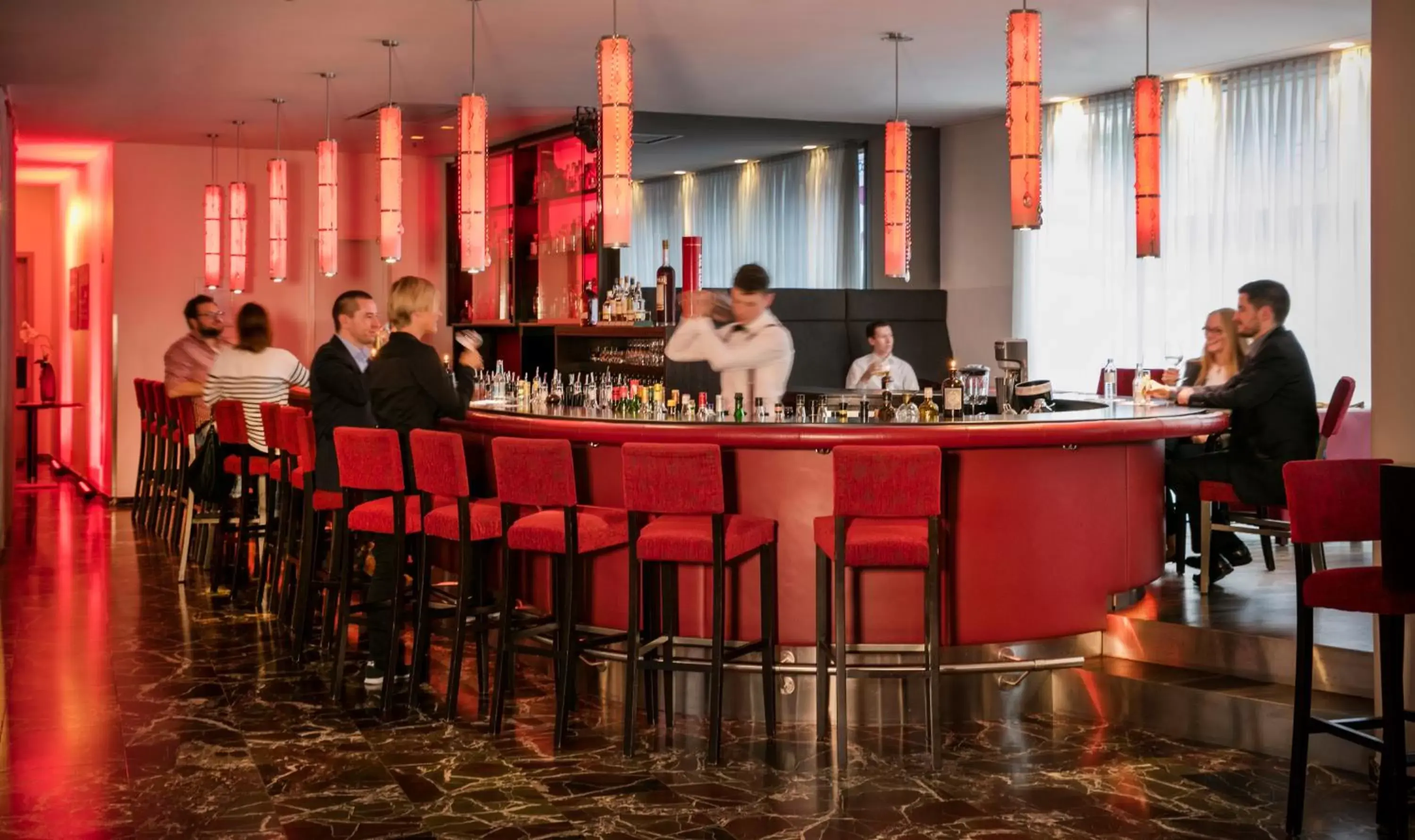 Lounge or bar in ARCOTEL Rubin Hamburg