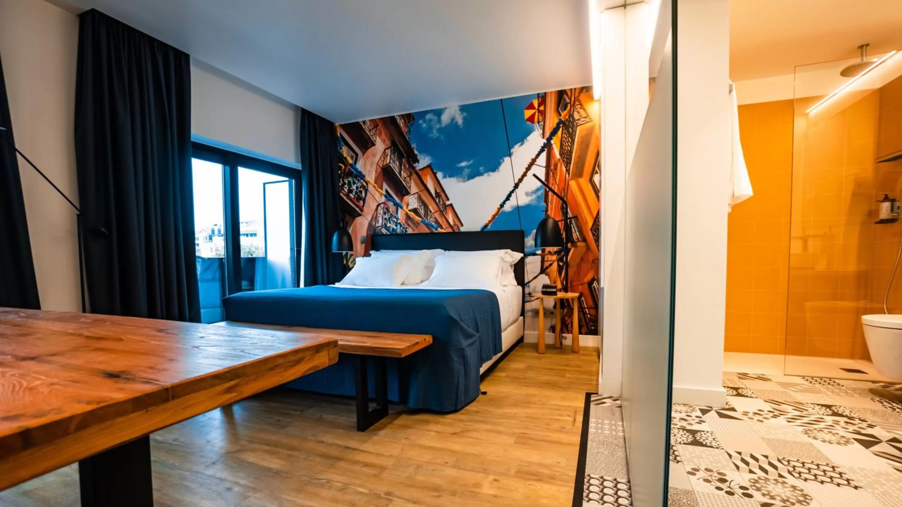 Bed in Hills Hotel Lisboa