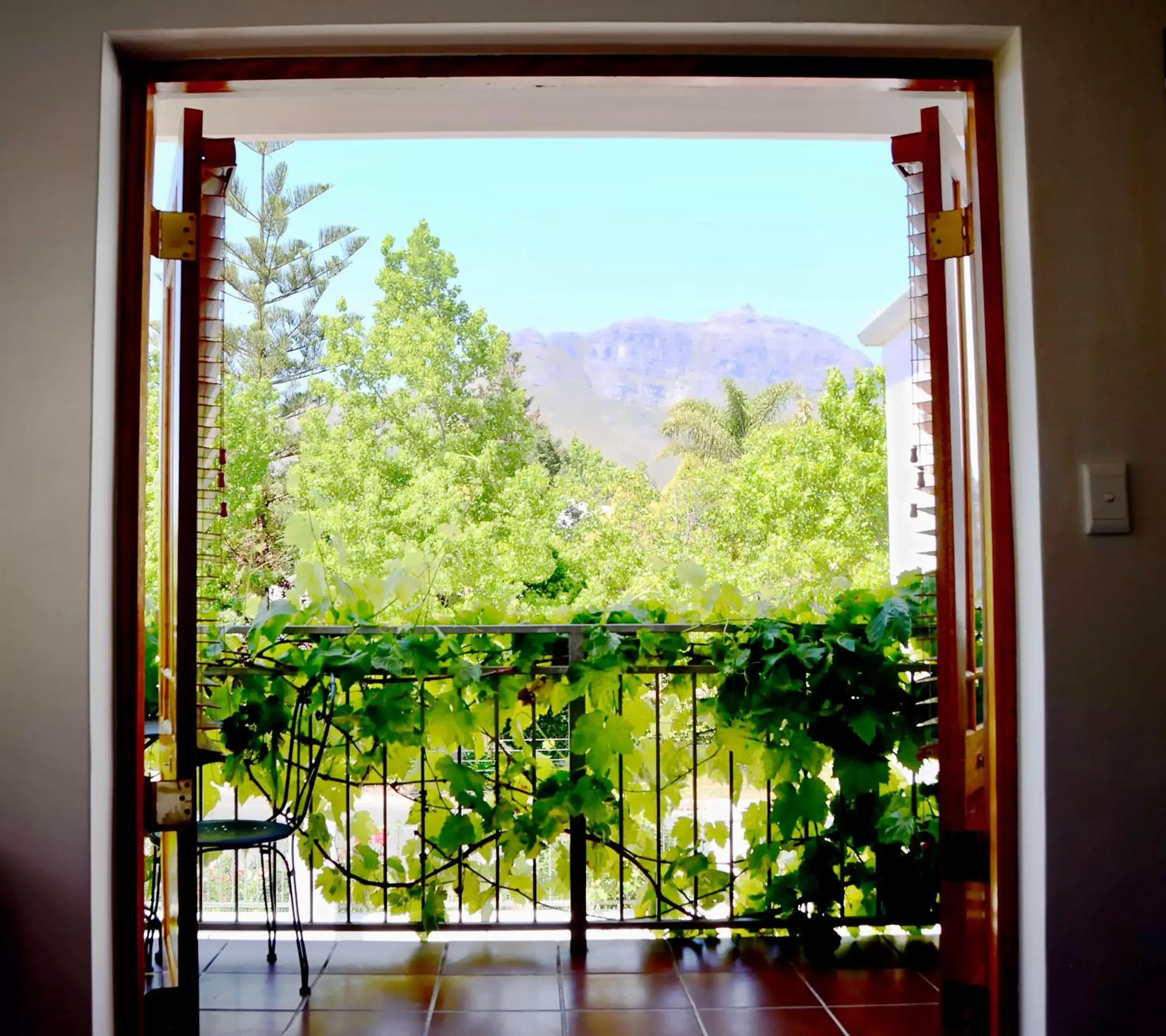 Balcony/Terrace in Penelope's Stellenbosch