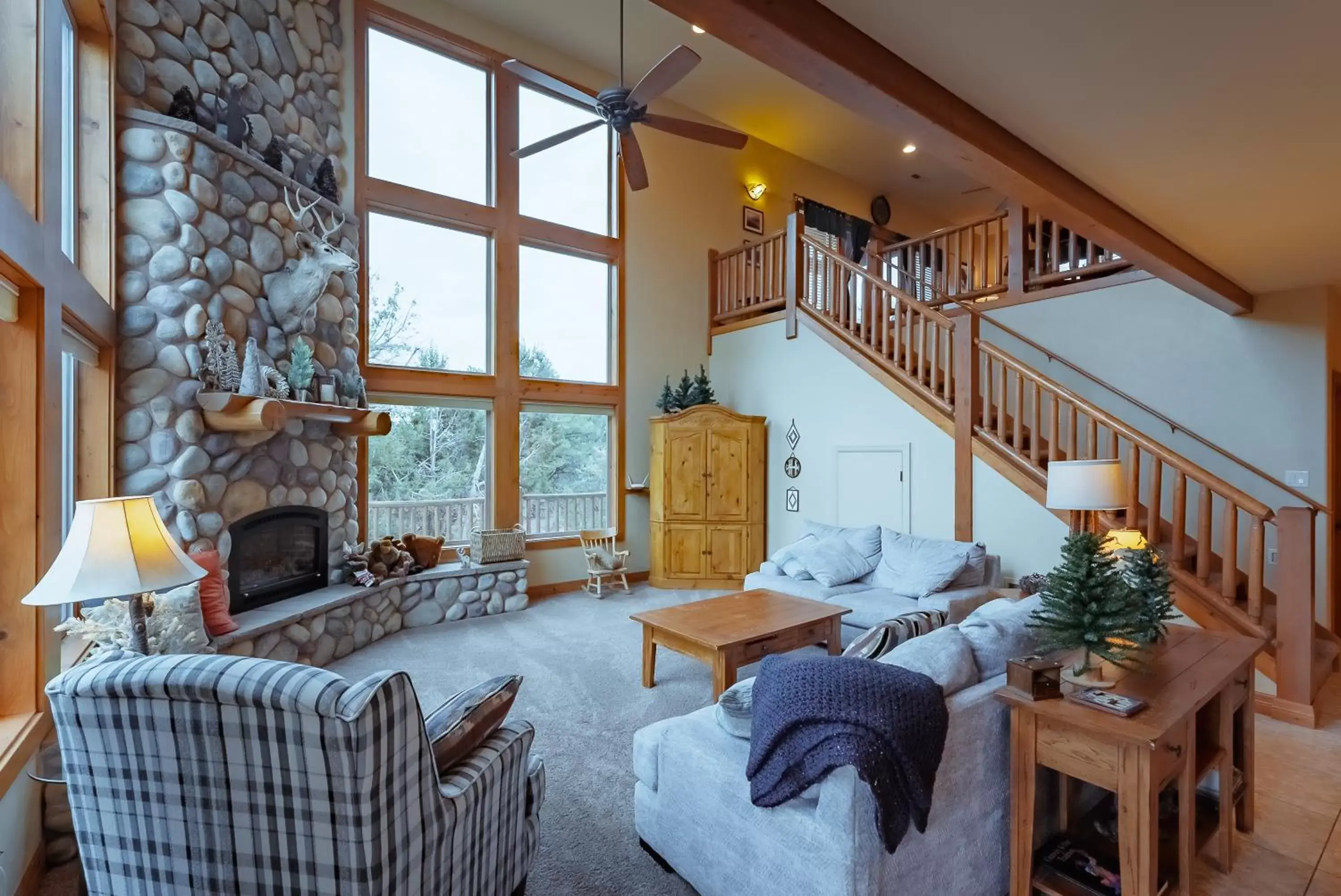 Seating Area in Zion Ponderosa Ranch Resort