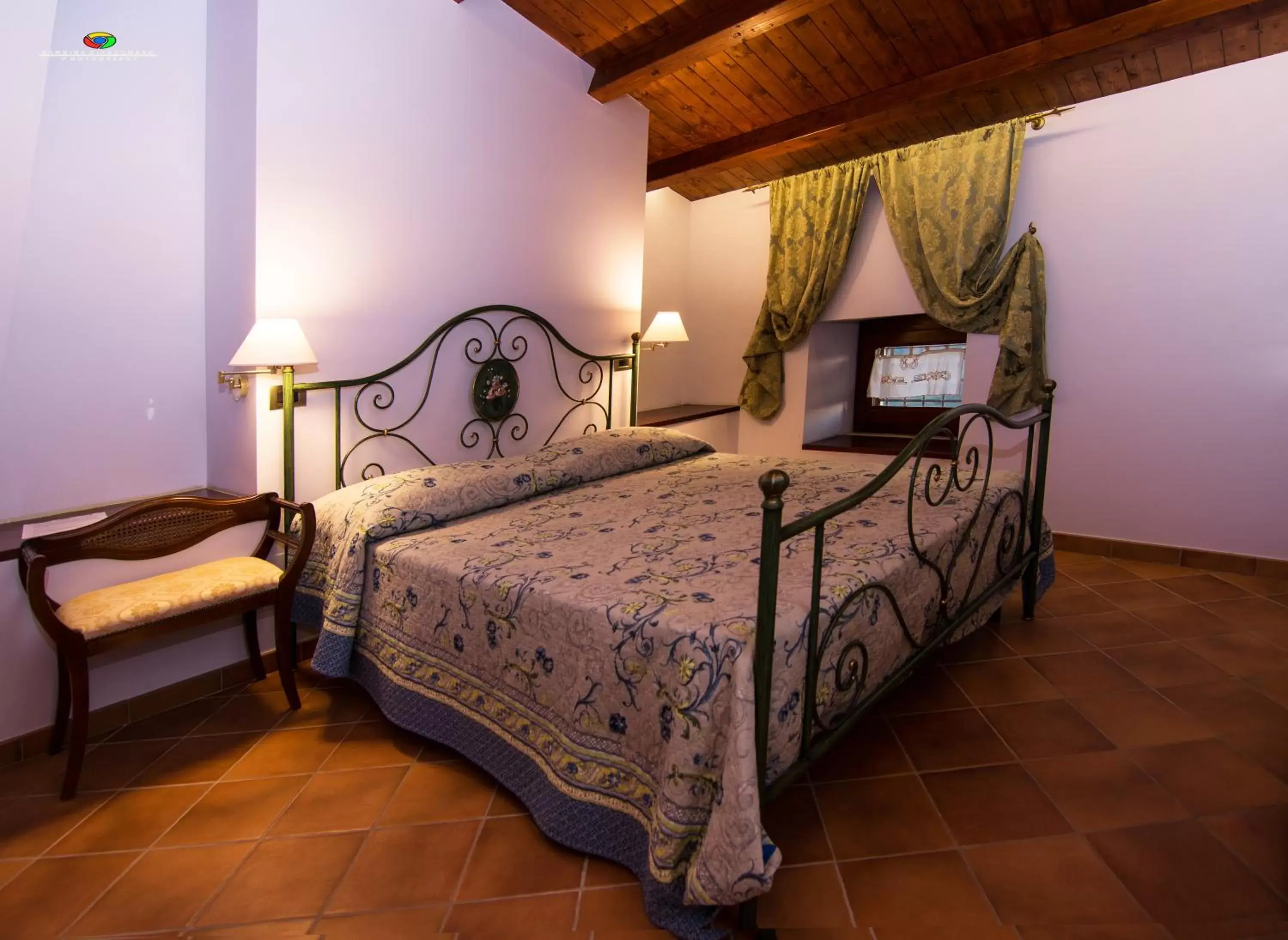 Bed in B&B Il Casone di Drusa