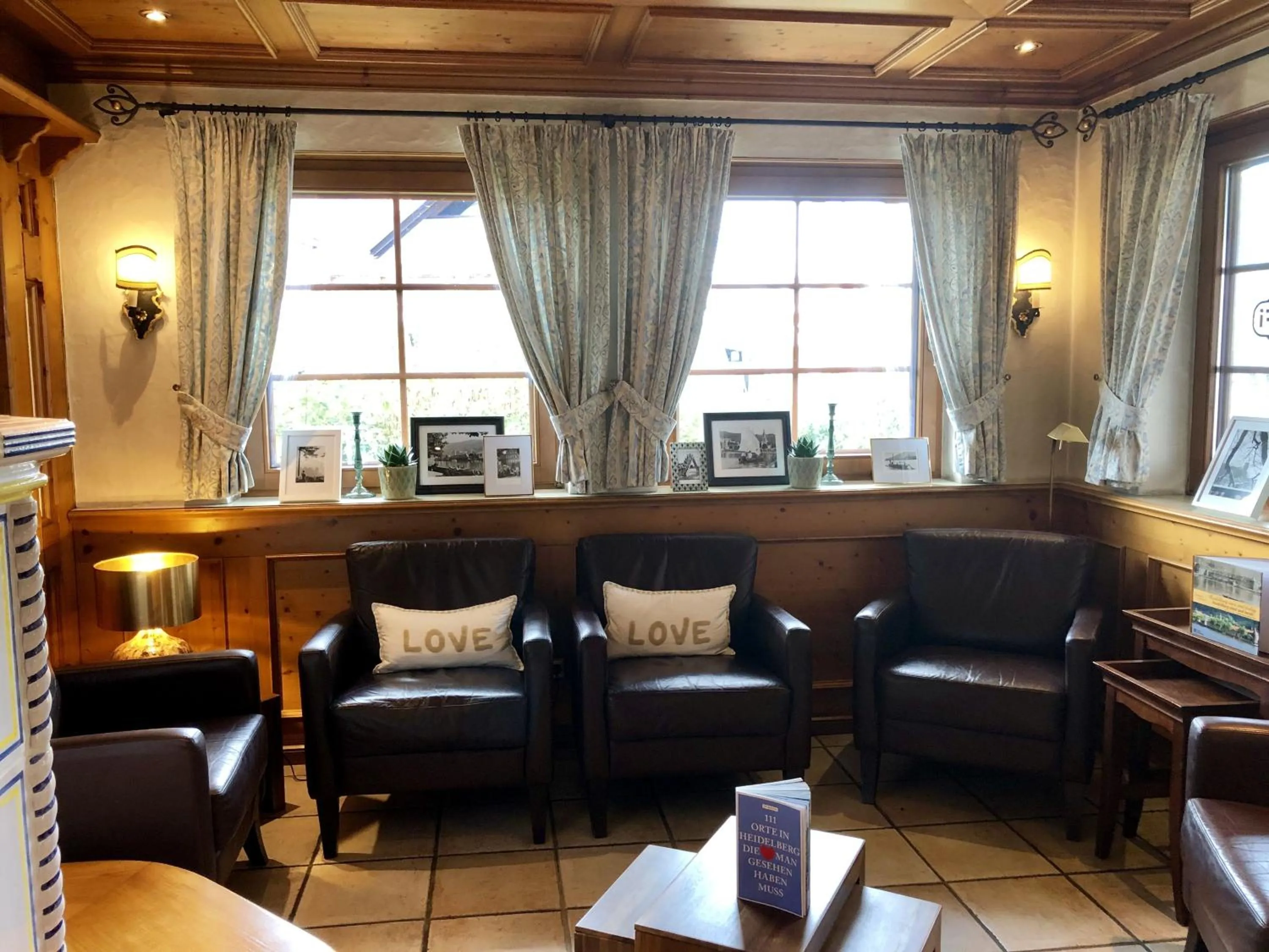 Lobby or reception in Hotel Heidelberg