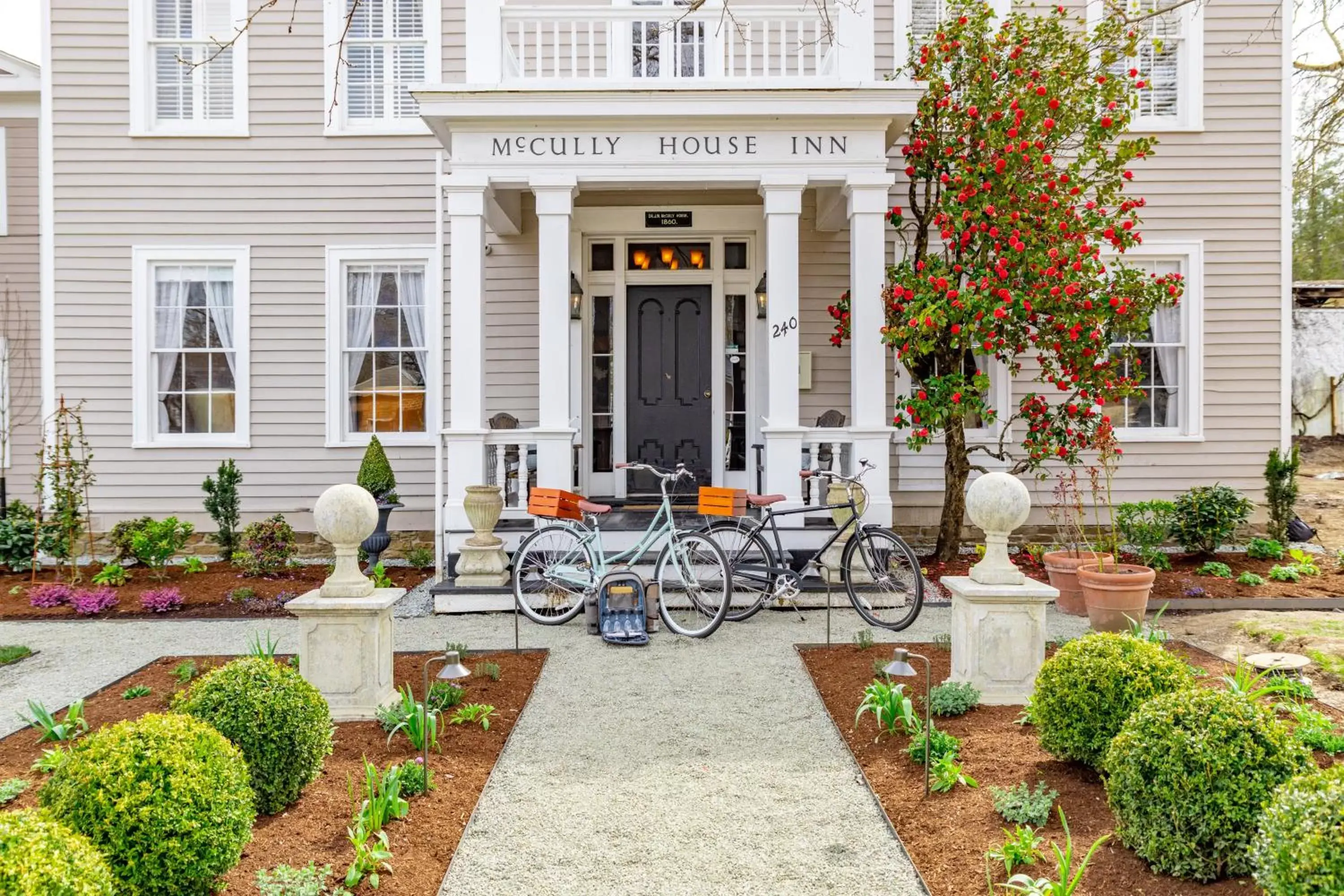 Cycling in McCully House Inn