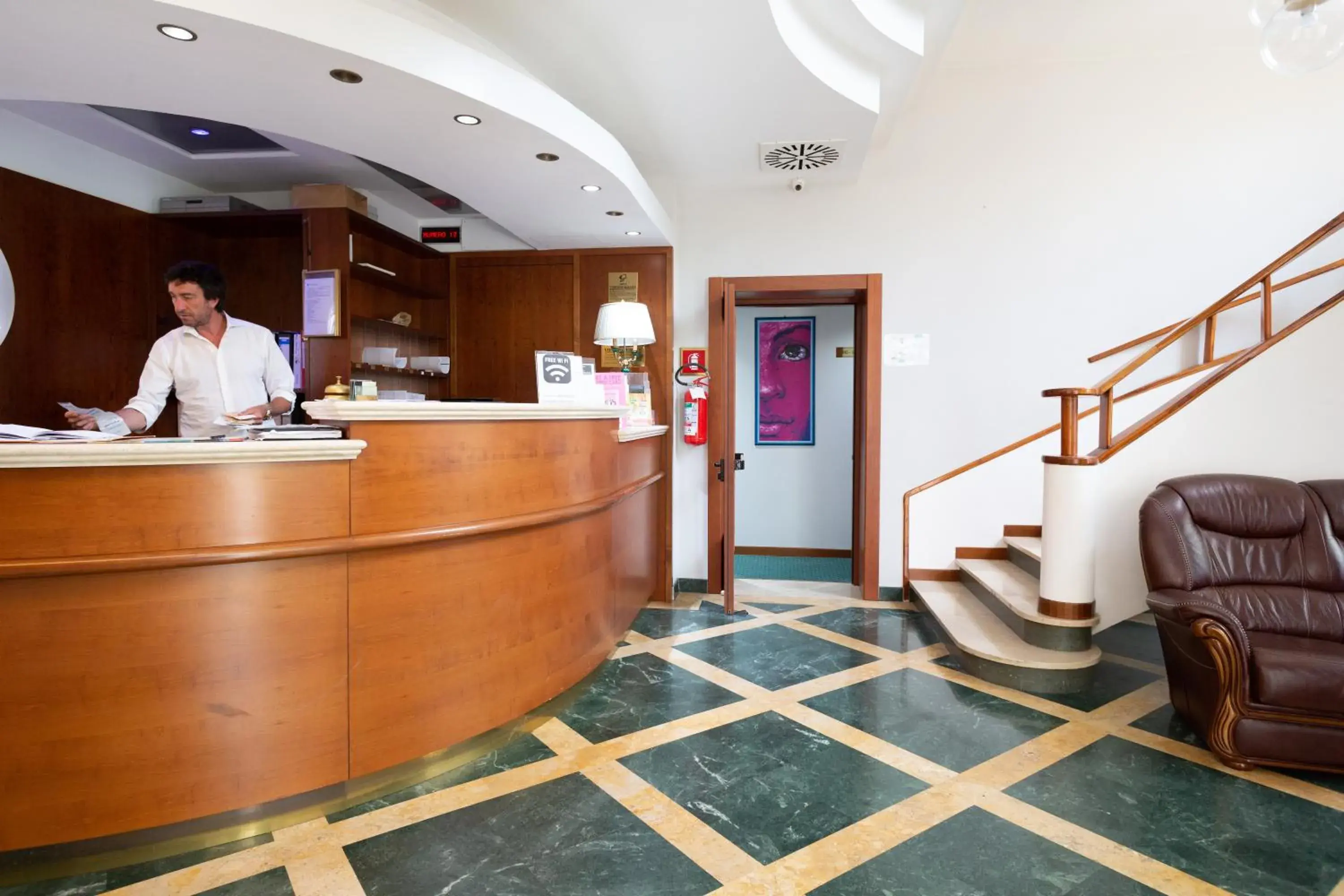 Staff, Lobby/Reception in Cervara Park Hotel
