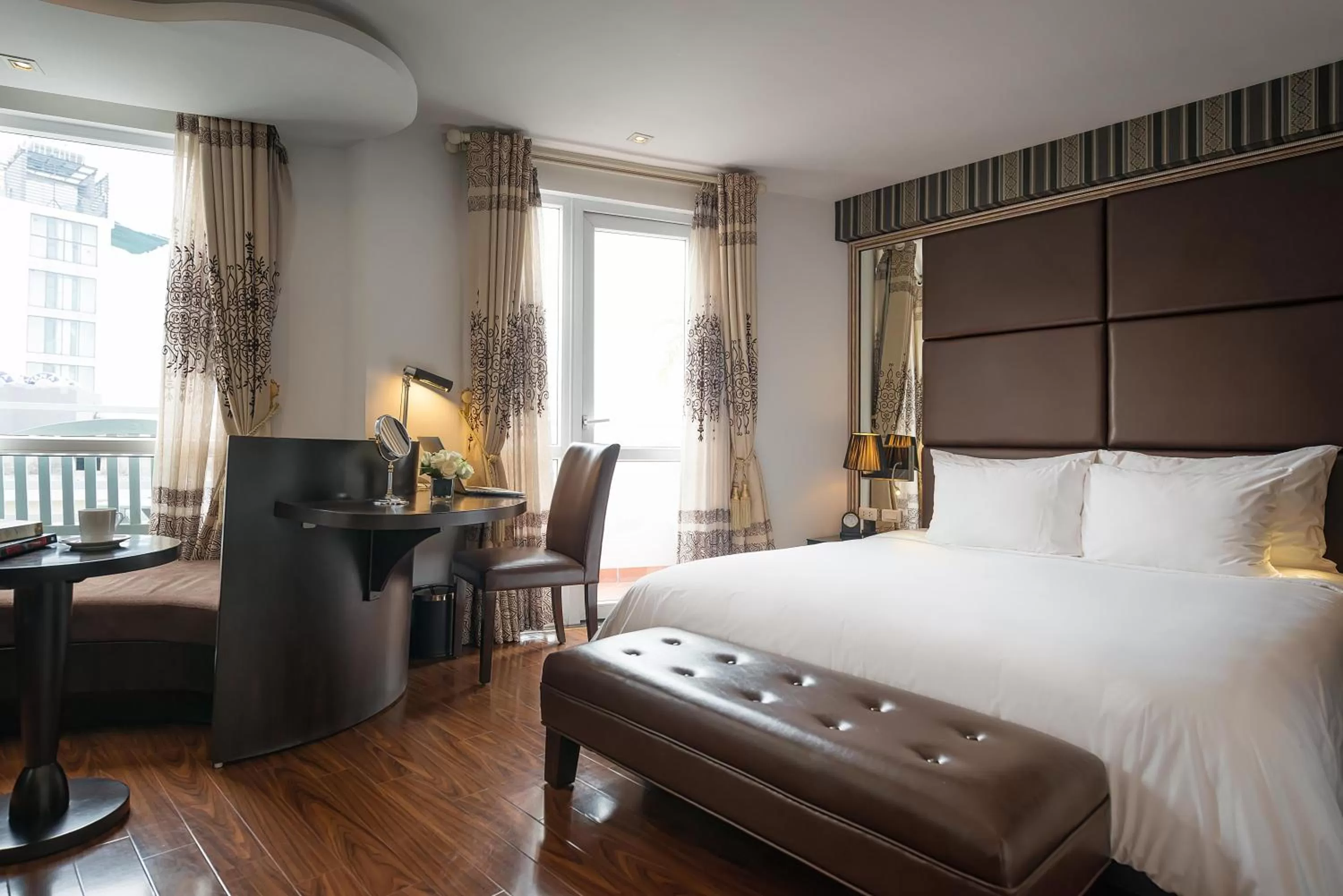 Photo of the whole room, Bed in La Nueva Boutique Hotel Hanoi & Spa