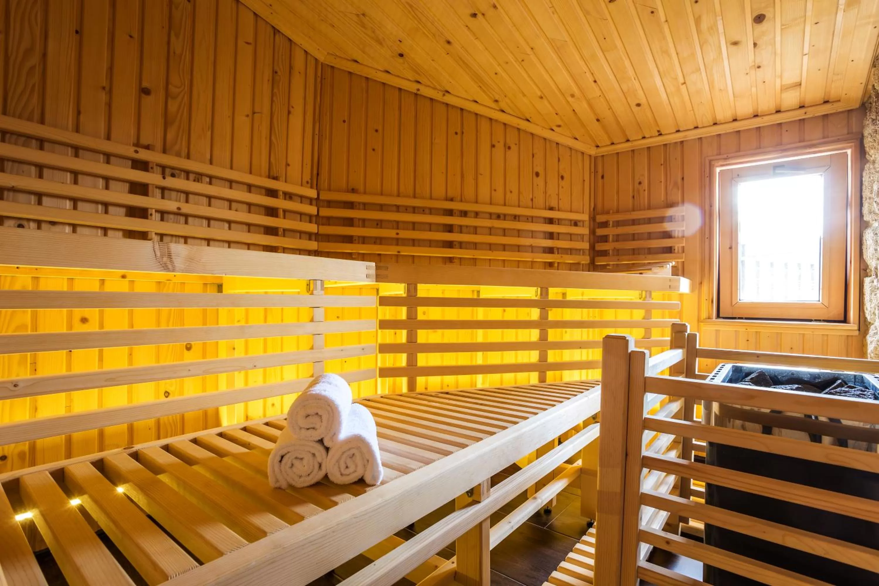 Sauna in Hotel Villa Boyana - Free Parking