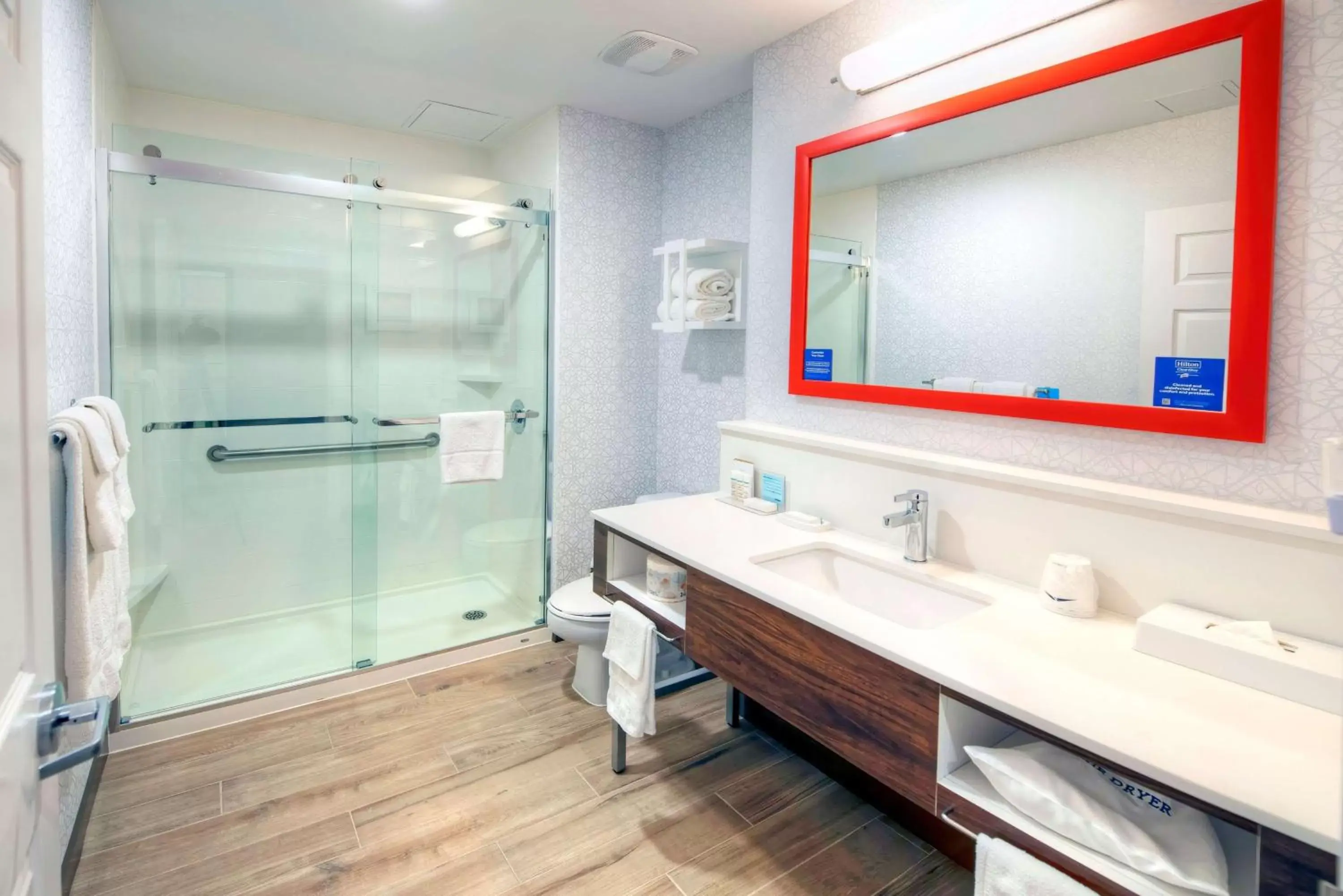 Bathroom in Hampton by Hilton Ottawa