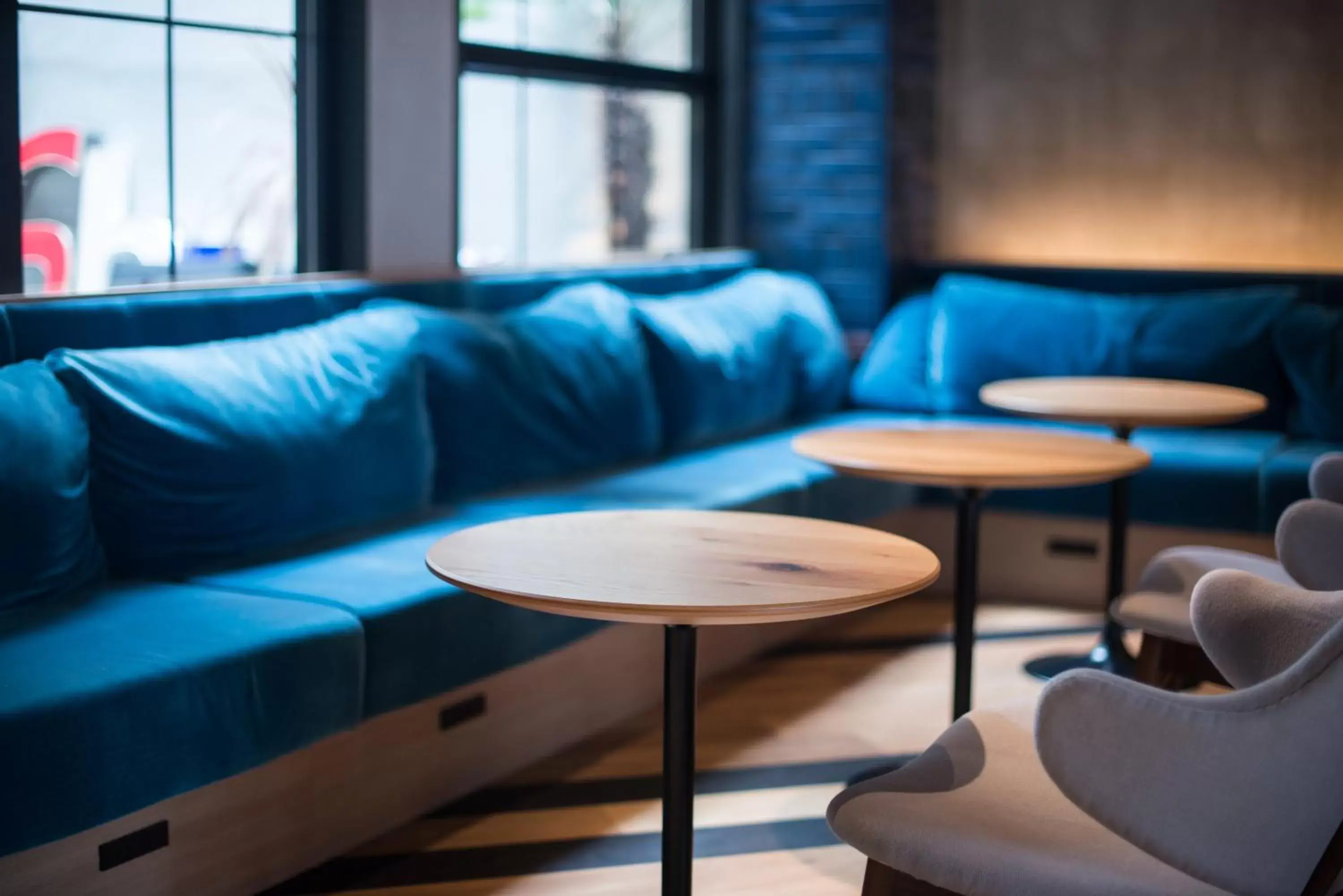 Communal lounge/ TV room, Seating Area in Hotel She Osaka