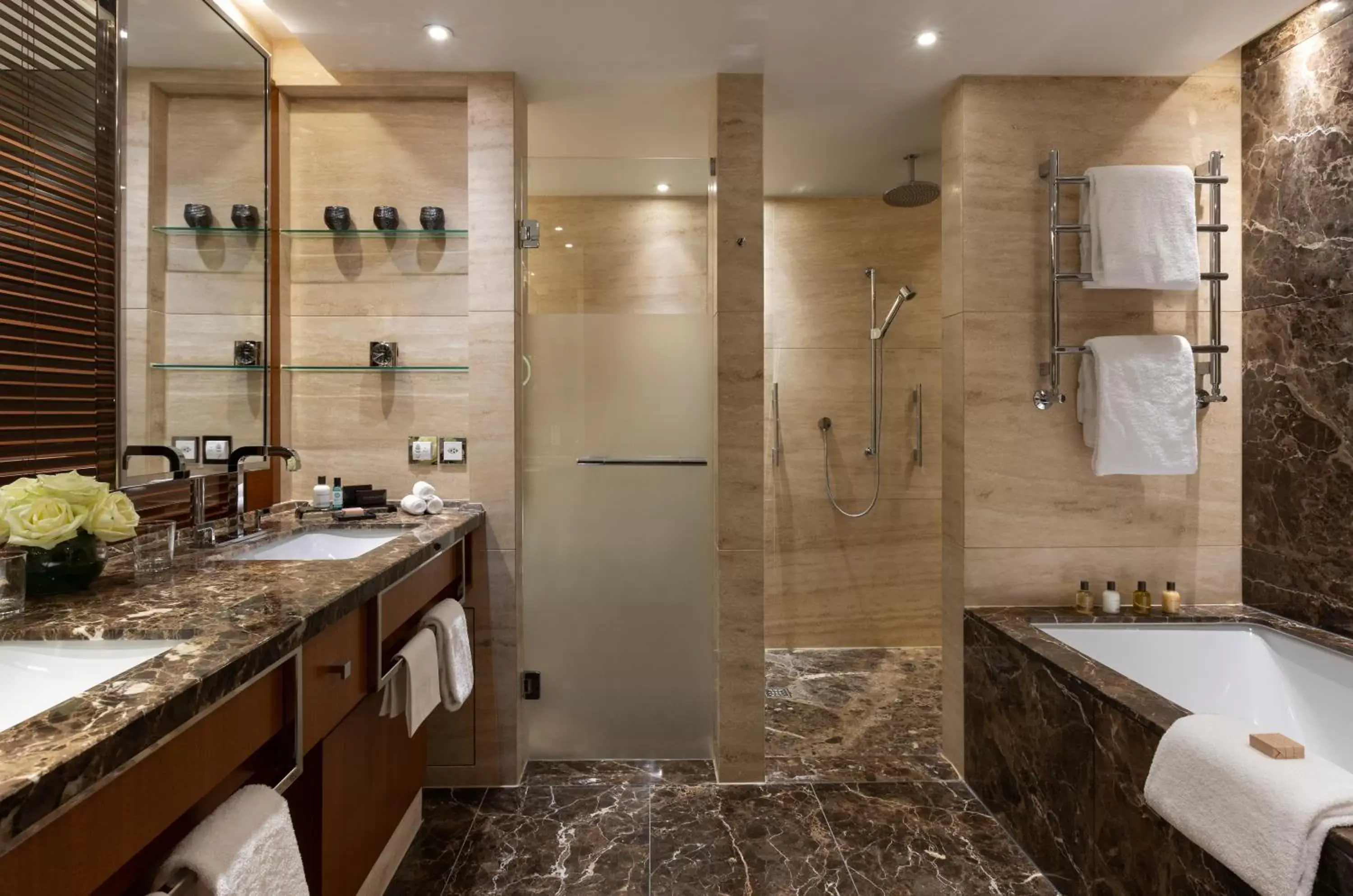 Shower, Bathroom in Mandarin Oriental, Geneva
